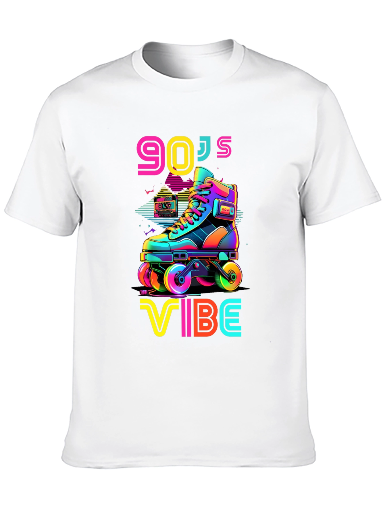 90s Vibe Roller Skate Graphic Tee