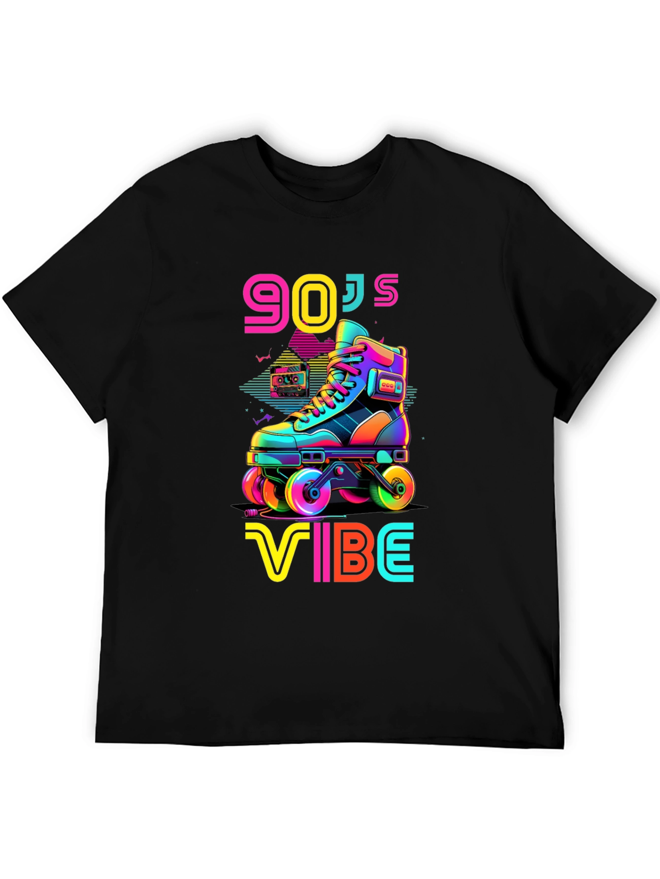 90s Vibe Roller Skate Graphic Tee