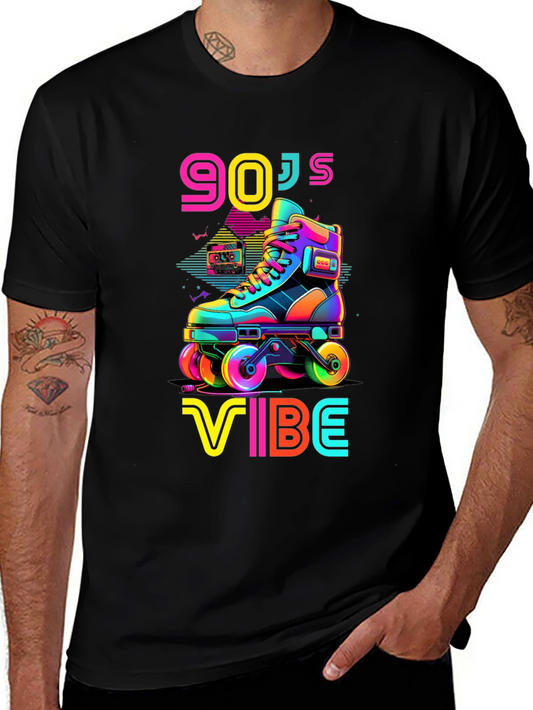 90s Vibe Roller Skate Graphic Tee