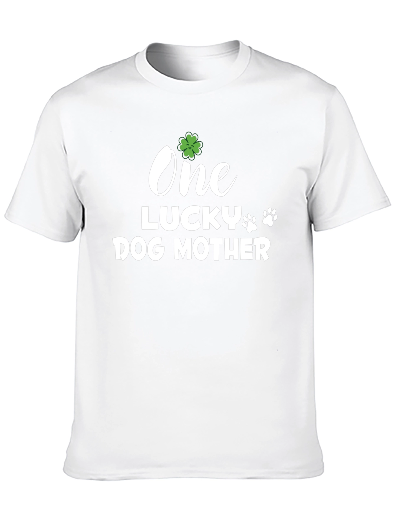 One Lucky Dog Mother St. Patricks Day Graphic Tee