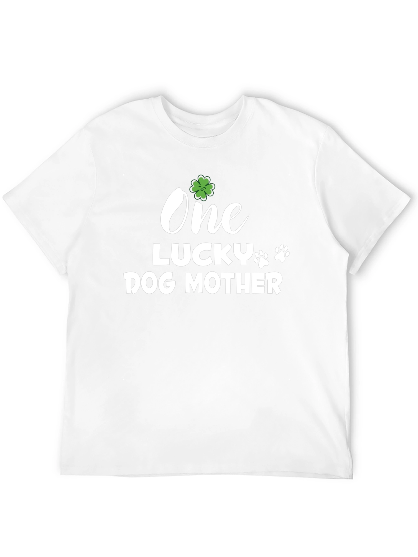 One Lucky Dog Mother St. Patricks Day Graphic Tee