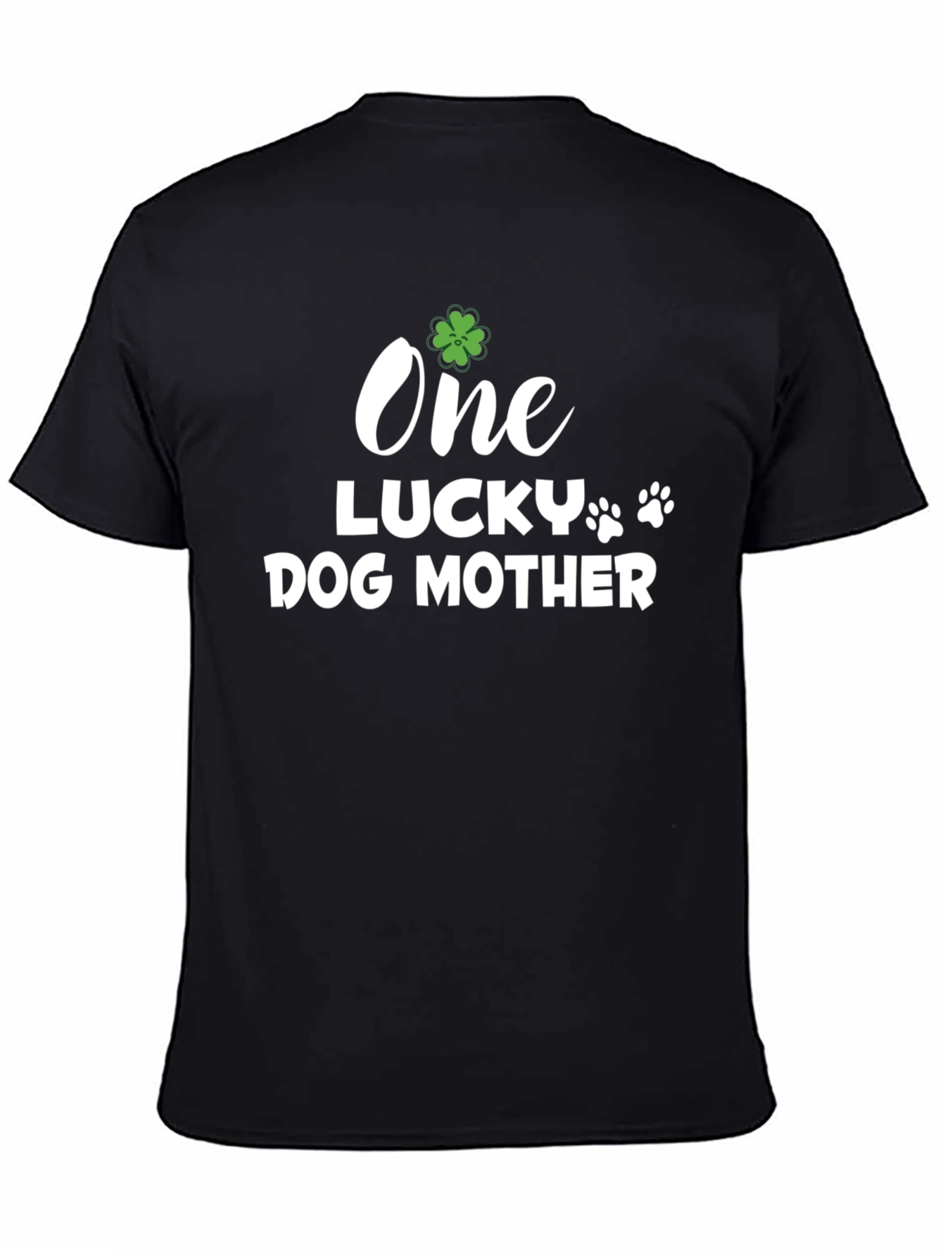 One Lucky Dog Mother St. Patricks Day Graphic Tee