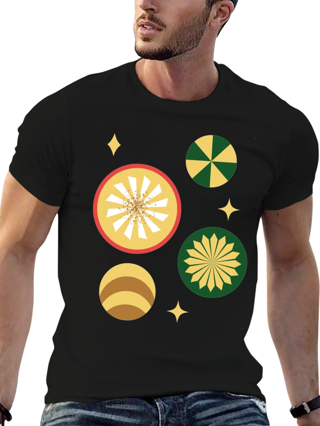 Retro Atomic Print Tee