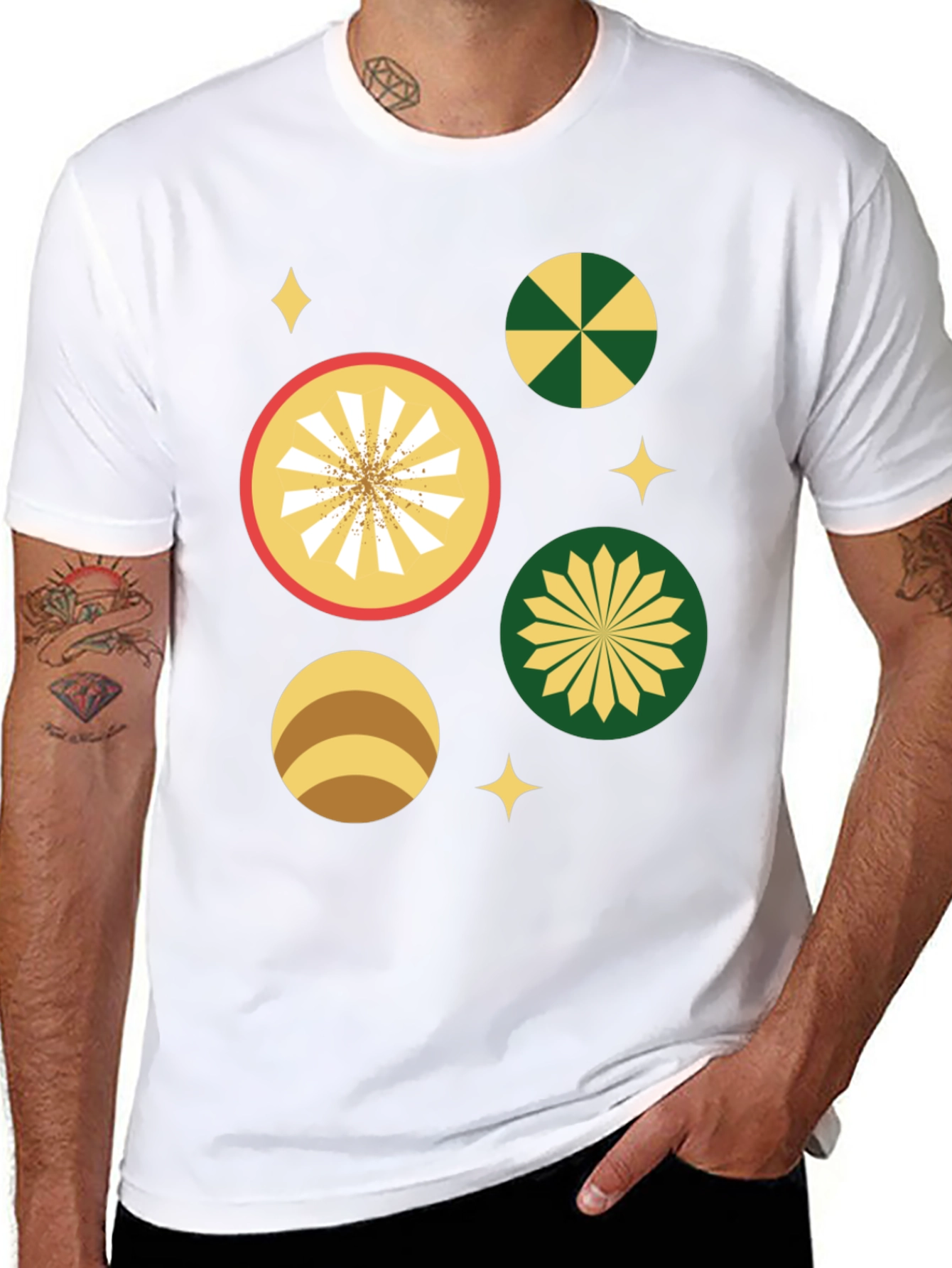 Retro Atomic Print Tee