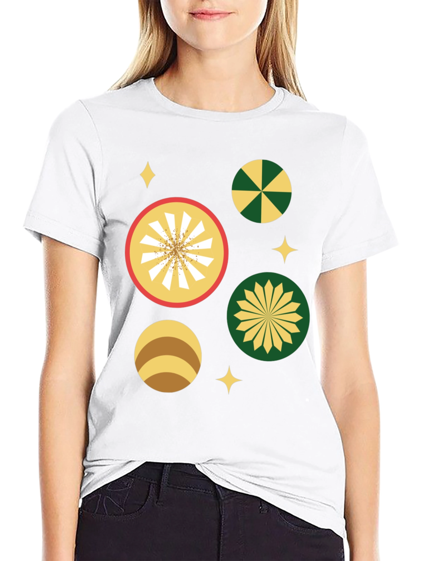 Retro Atomic Print Tee