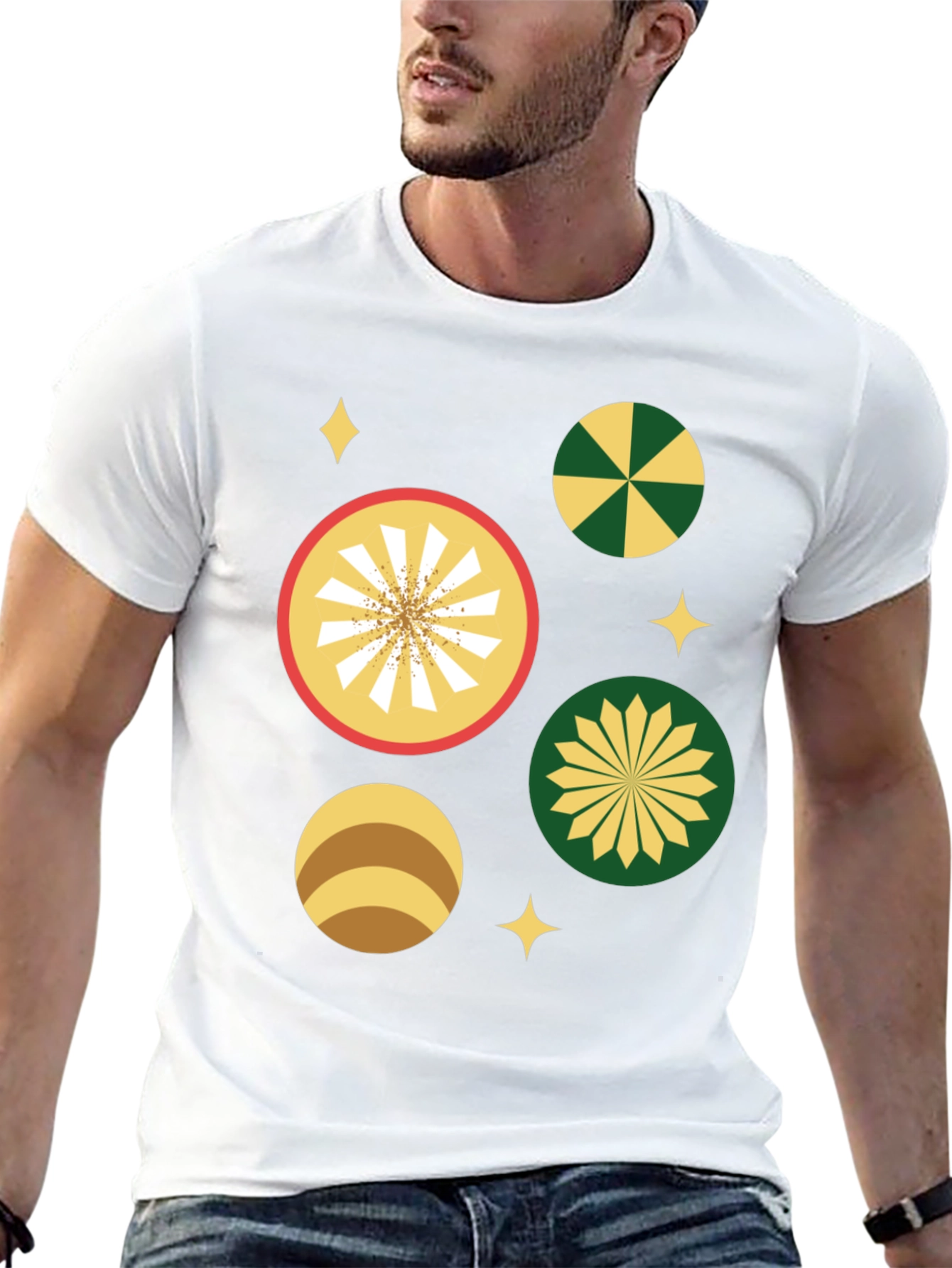 Retro Atomic Print Tee