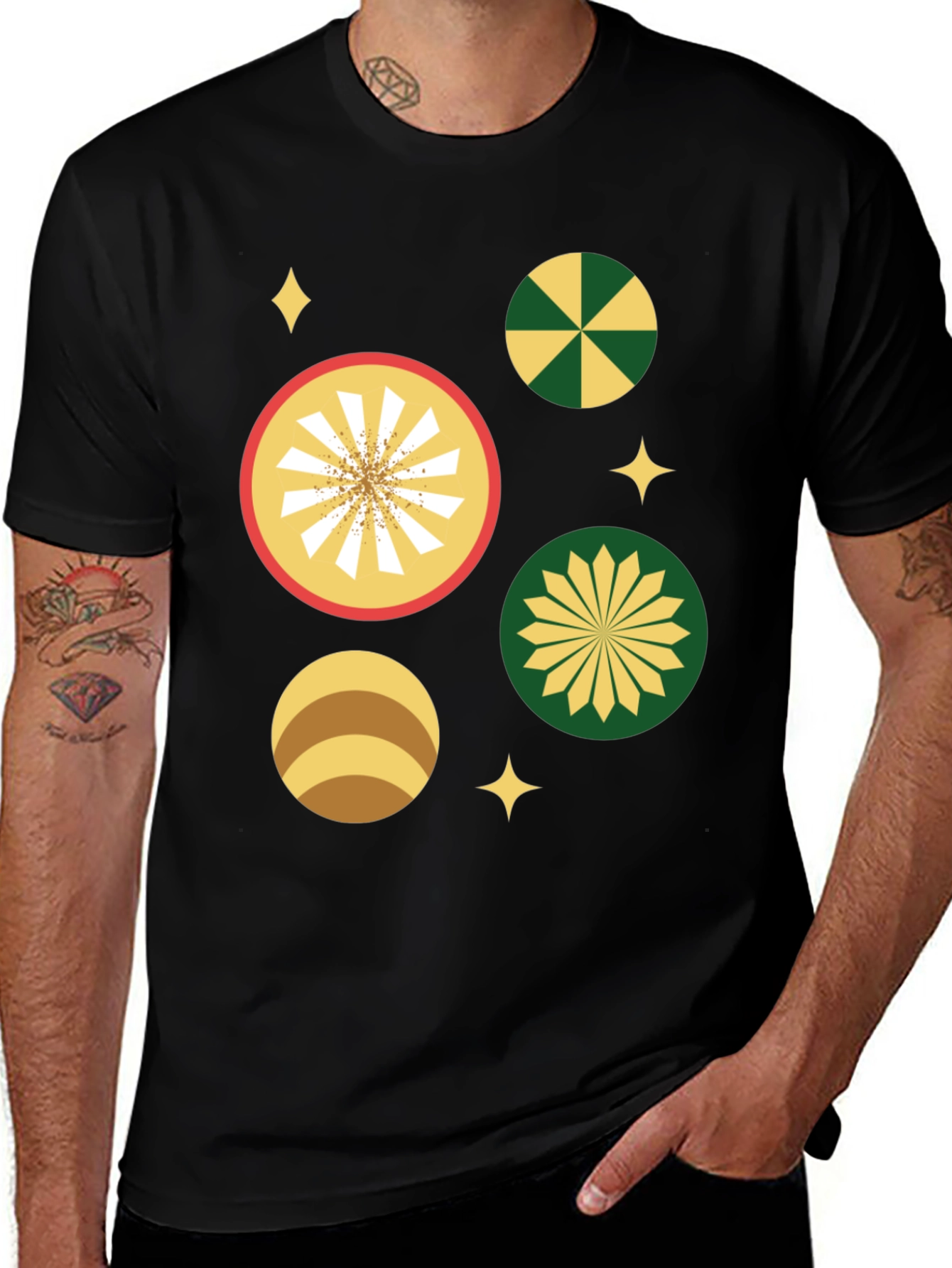 Retro Atomic Print Tee
