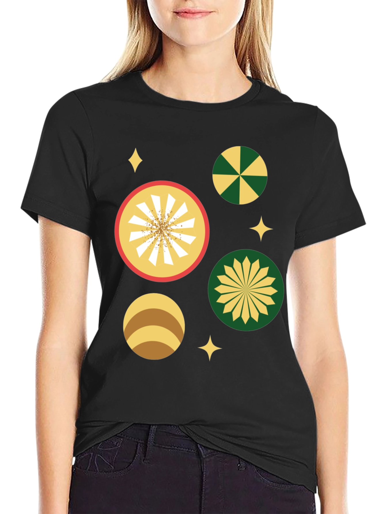 Retro Atomic Print Tee