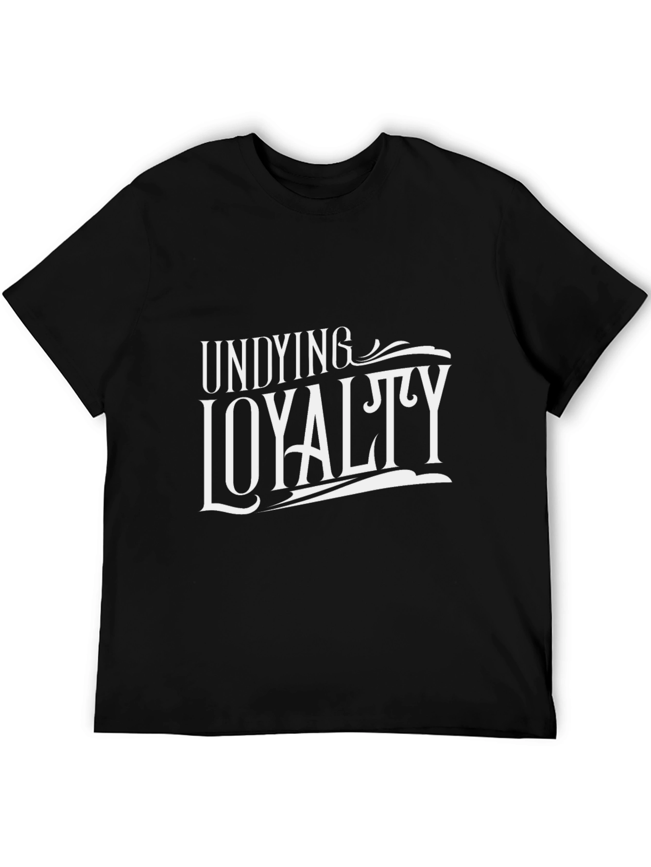 Undying Loyalty Graphic Tee - Classic Black