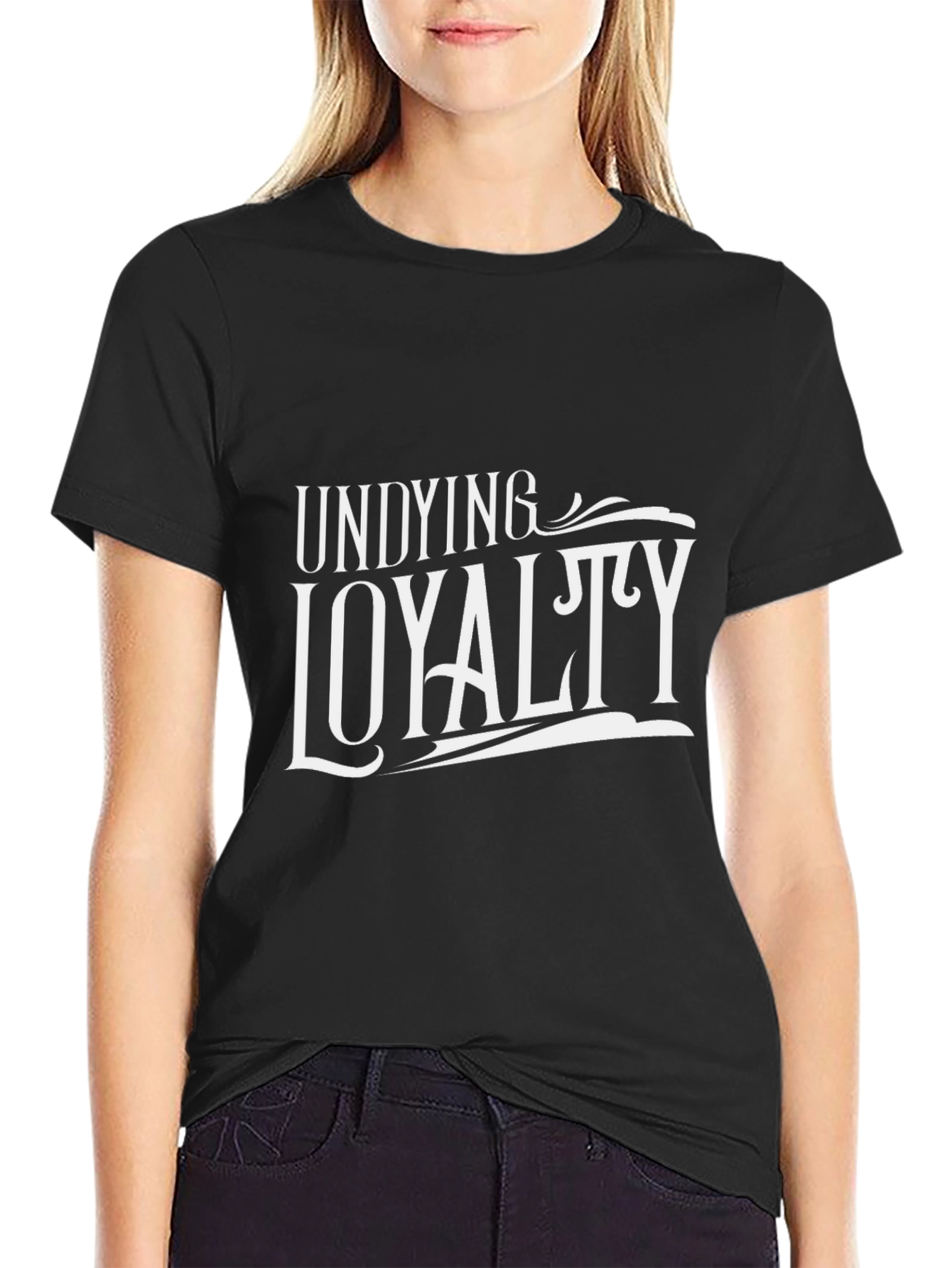 Undying Loyalty Graphic Tee - Classic Black