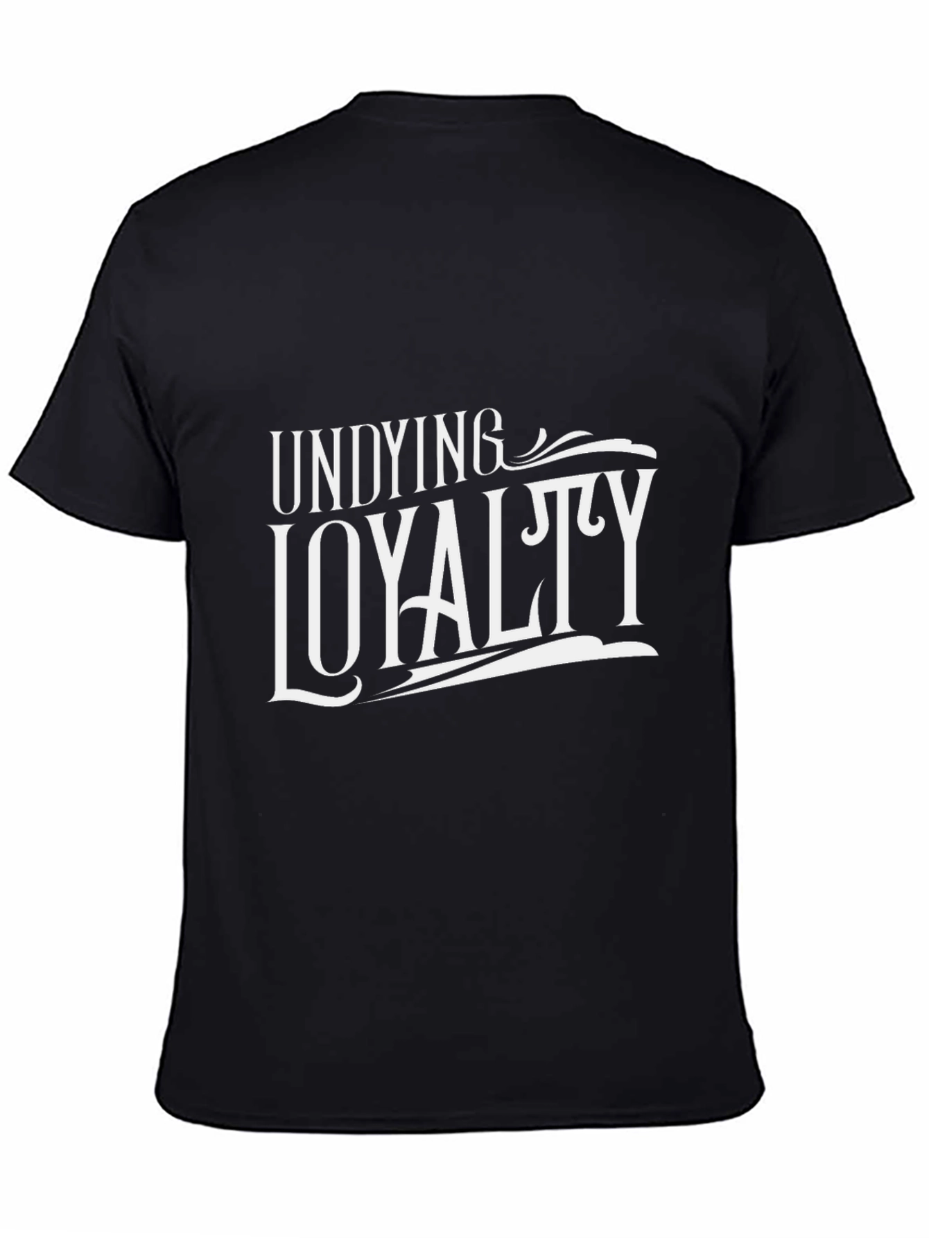 Undying Loyalty Graphic Tee - Classic Black