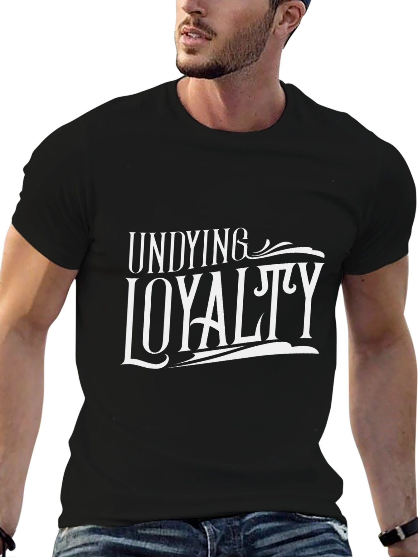Undying Loyalty Graphic Tee - Classic Black