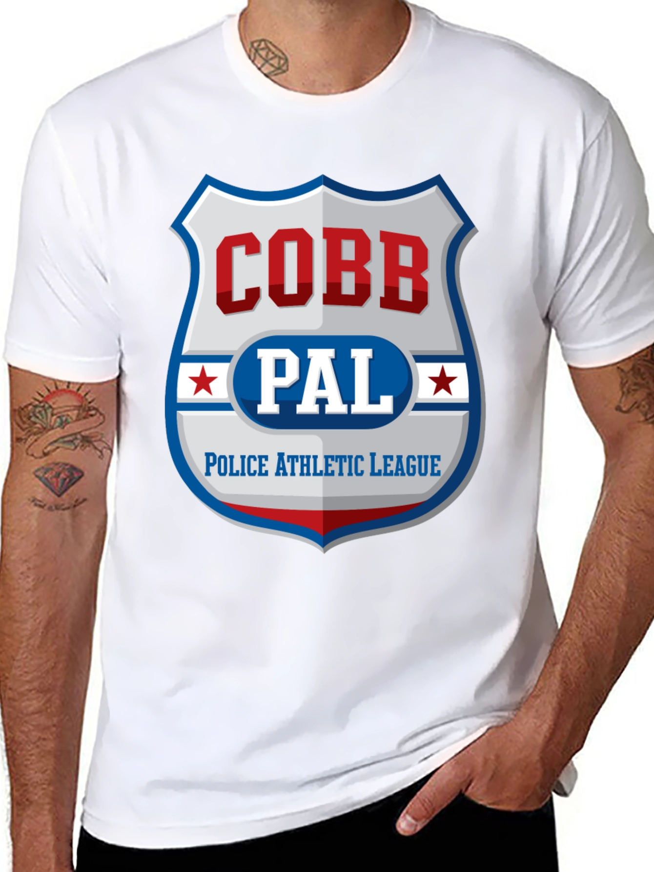 Cobb PAL T-Shirt - Police Athletic League Tee