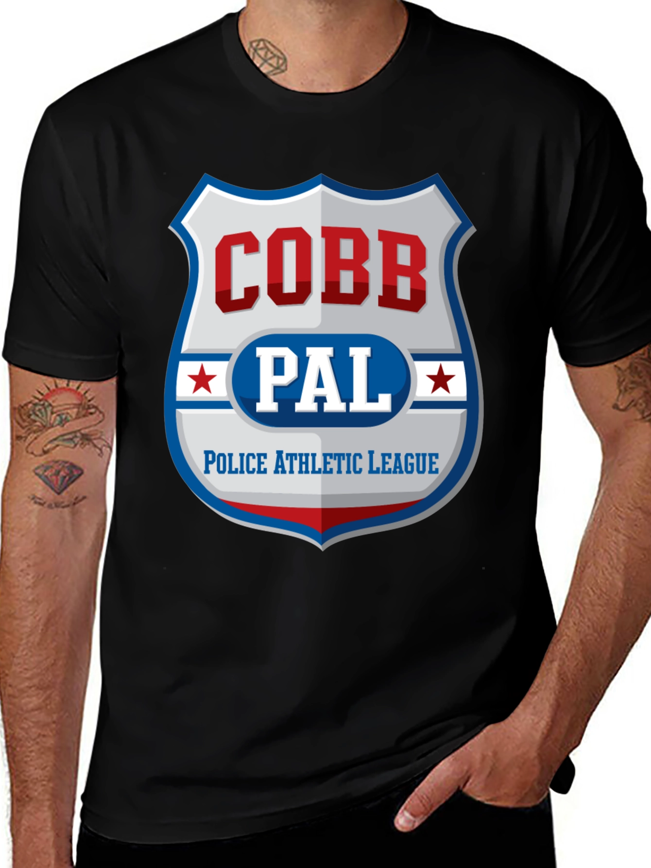 Cobb PAL T-Shirt - Police Athletic League Tee