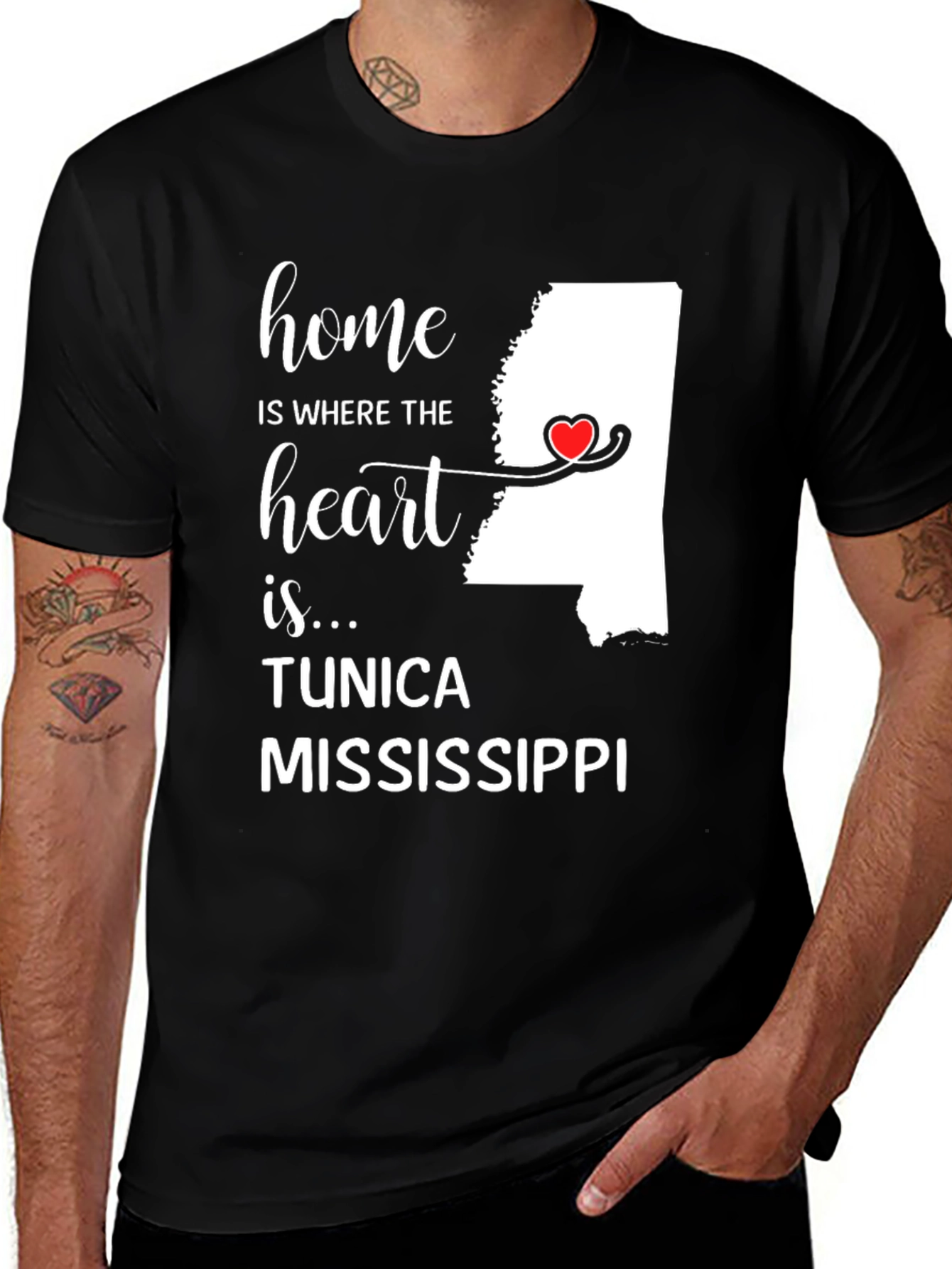 Tunica Mississippi Home T-Shirt