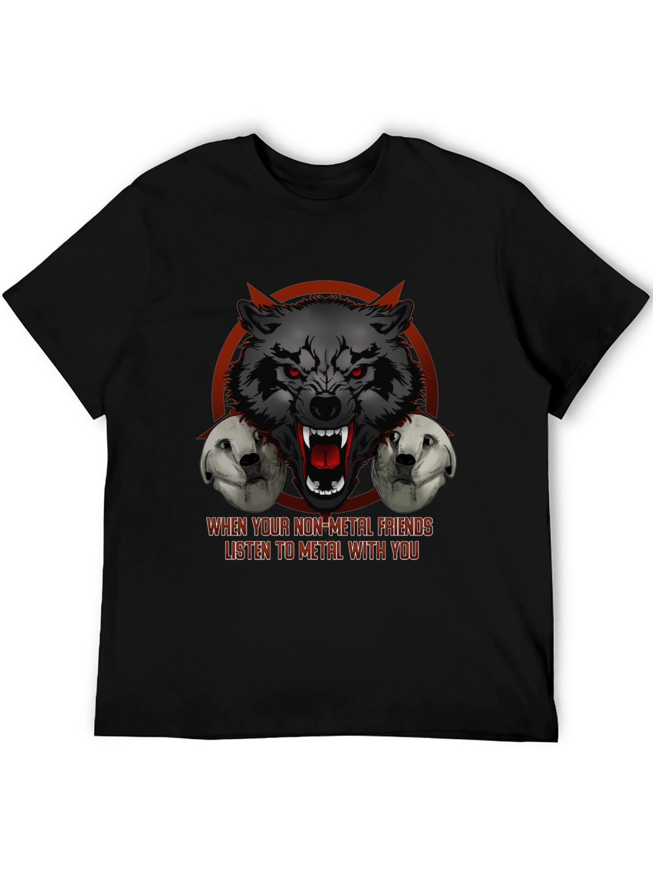 Metal Friends Graphic T-Shirt