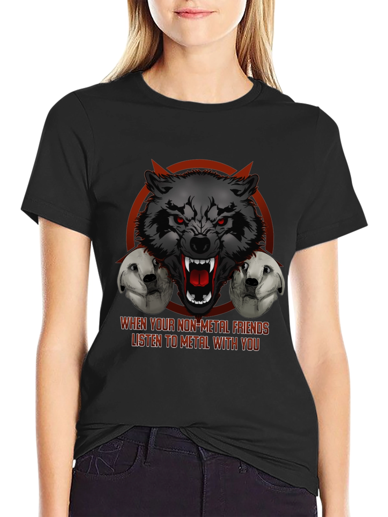 Metal Friends Graphic T-Shirt