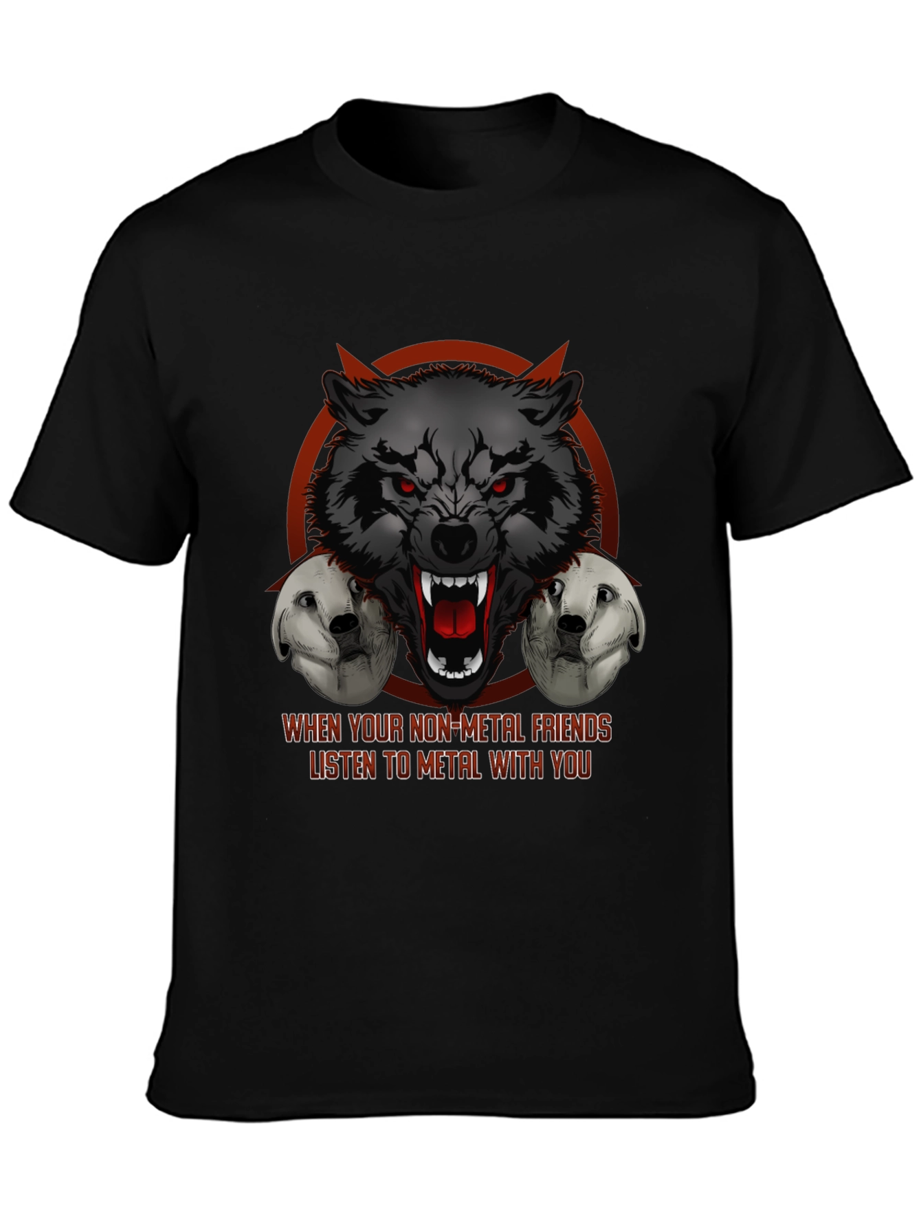 Metal Friends Graphic T-Shirt