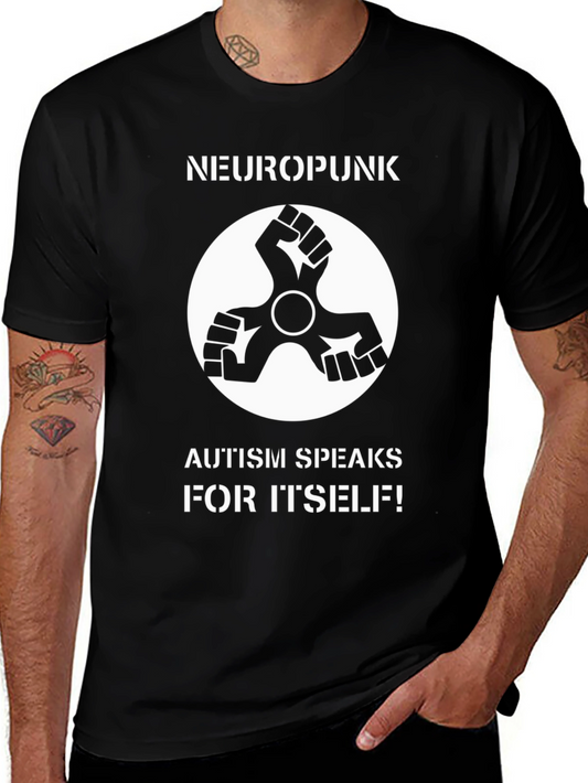 Neuropunk Autism Speaks Graphic T-Shirt