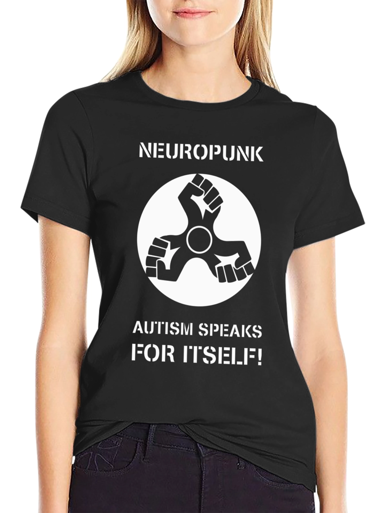 Neuropunk Autism Speaks Graphic T-Shirt