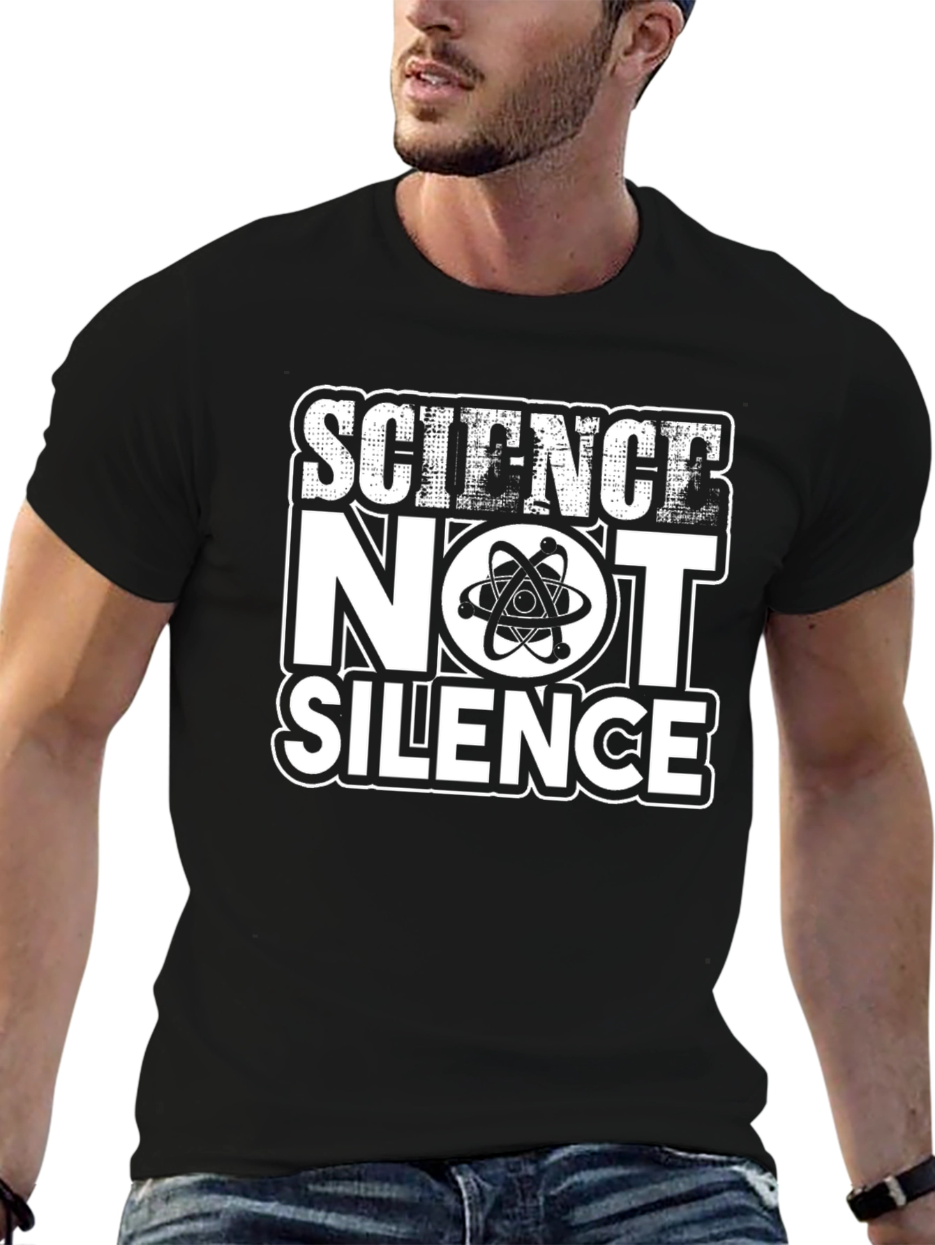 Science Not Silence Graphic T-Shirt