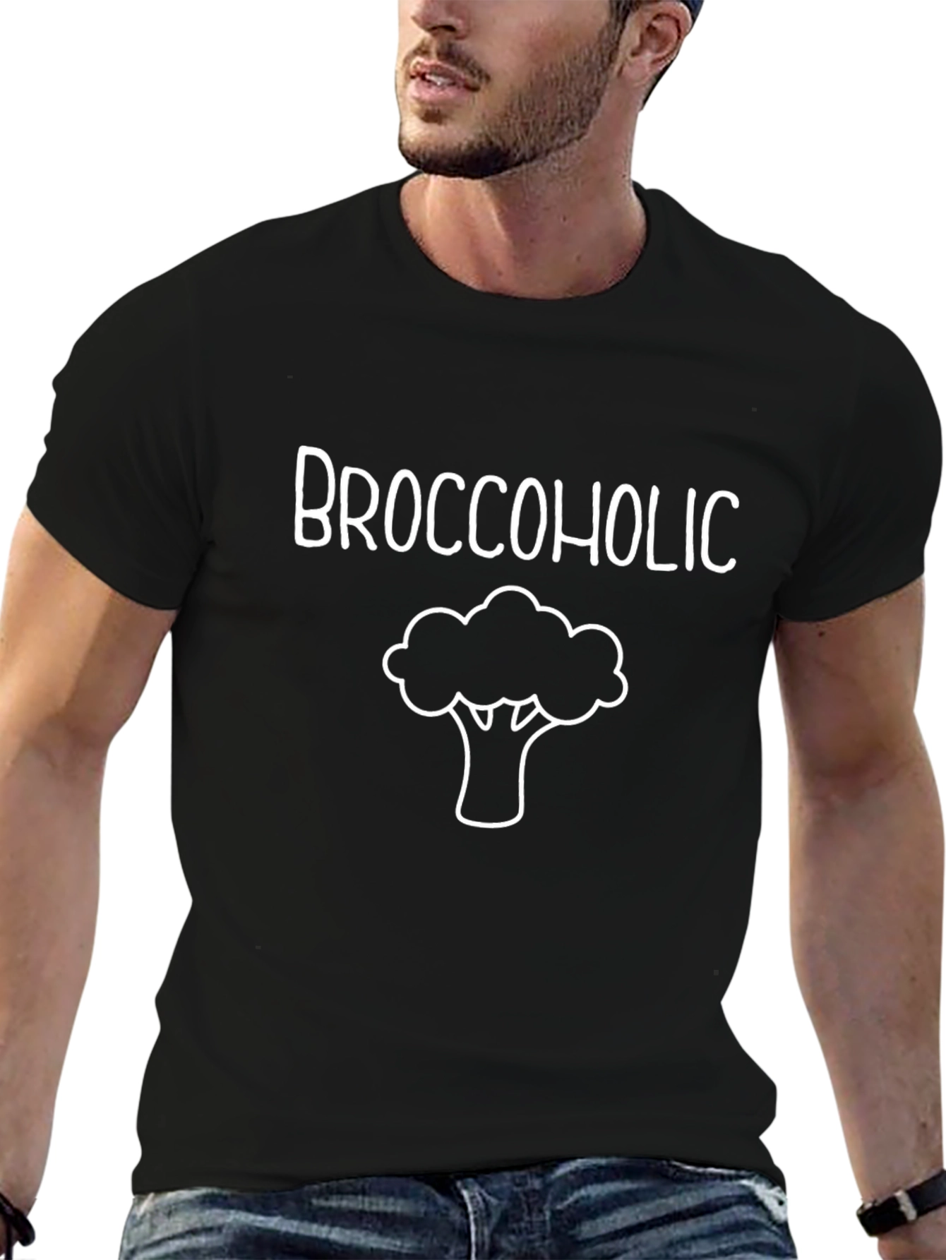 Broccoholic Tee - Funny Broccoli Lover Shirt