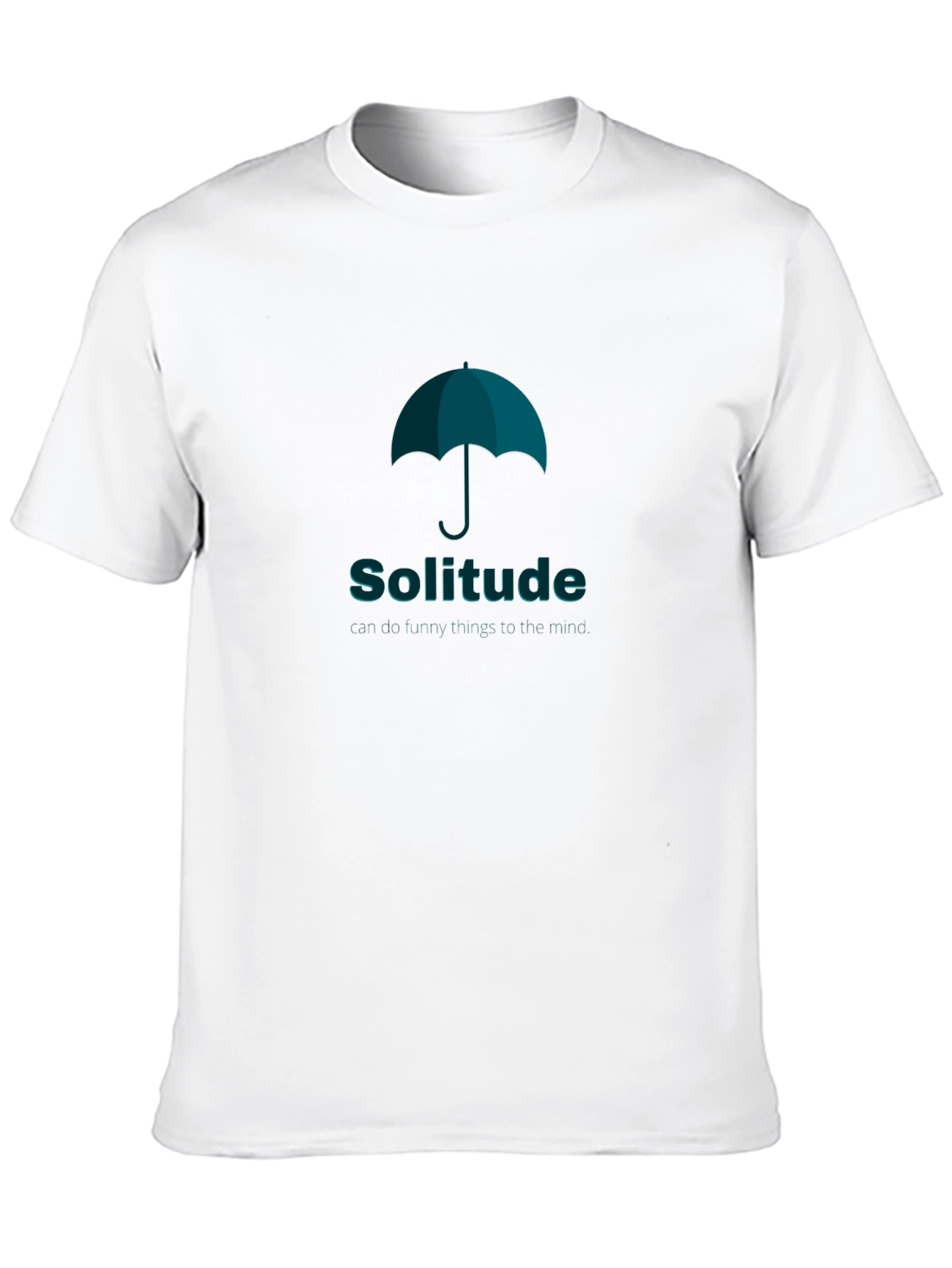 Solitude Umbrella Graphic Tee - Stylish Comfort