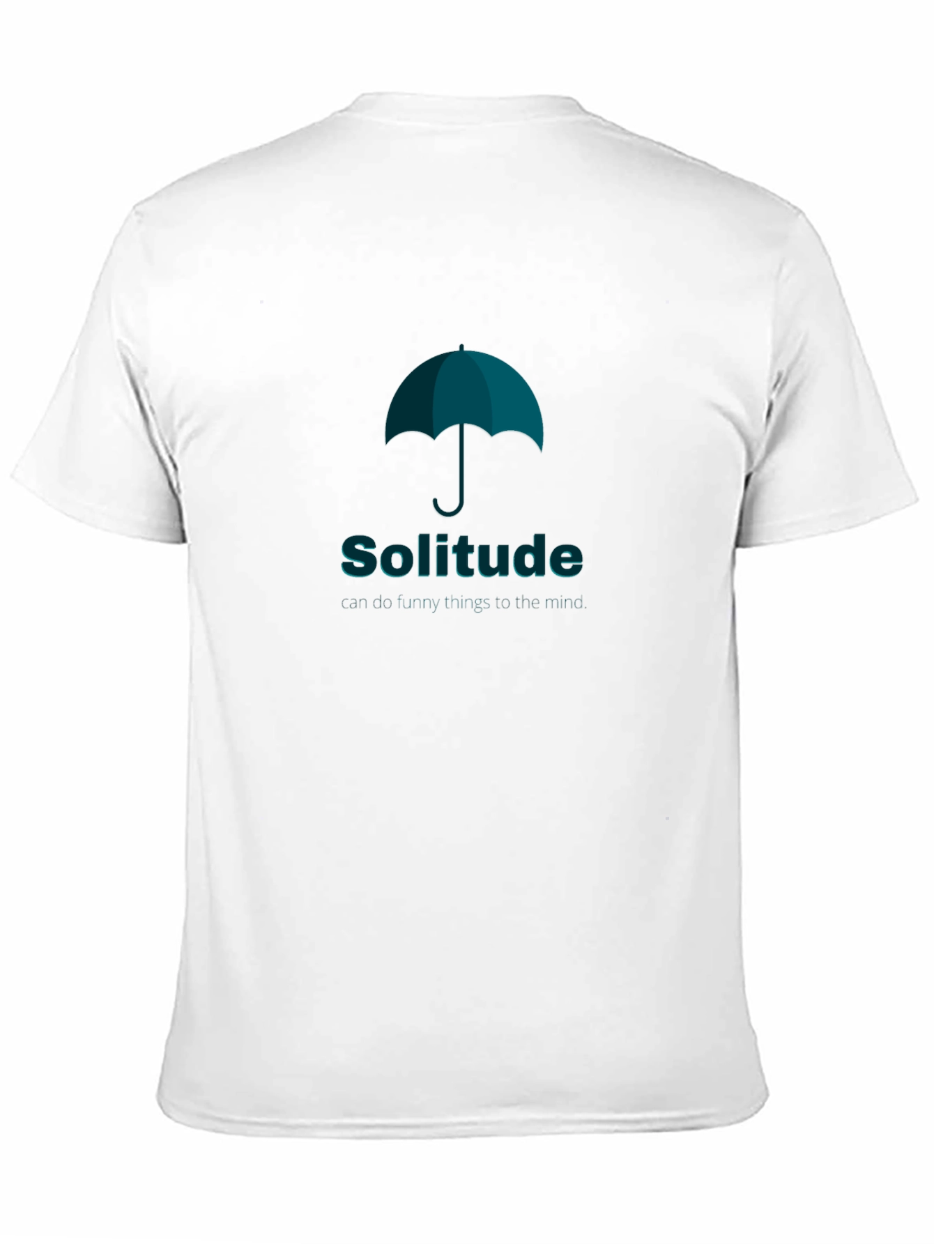 Solitude Umbrella Graphic Tee - Stylish Comfort