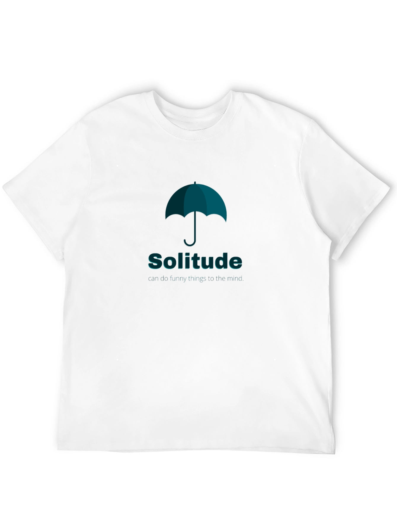 Solitude Umbrella Graphic Tee - Stylish Comfort