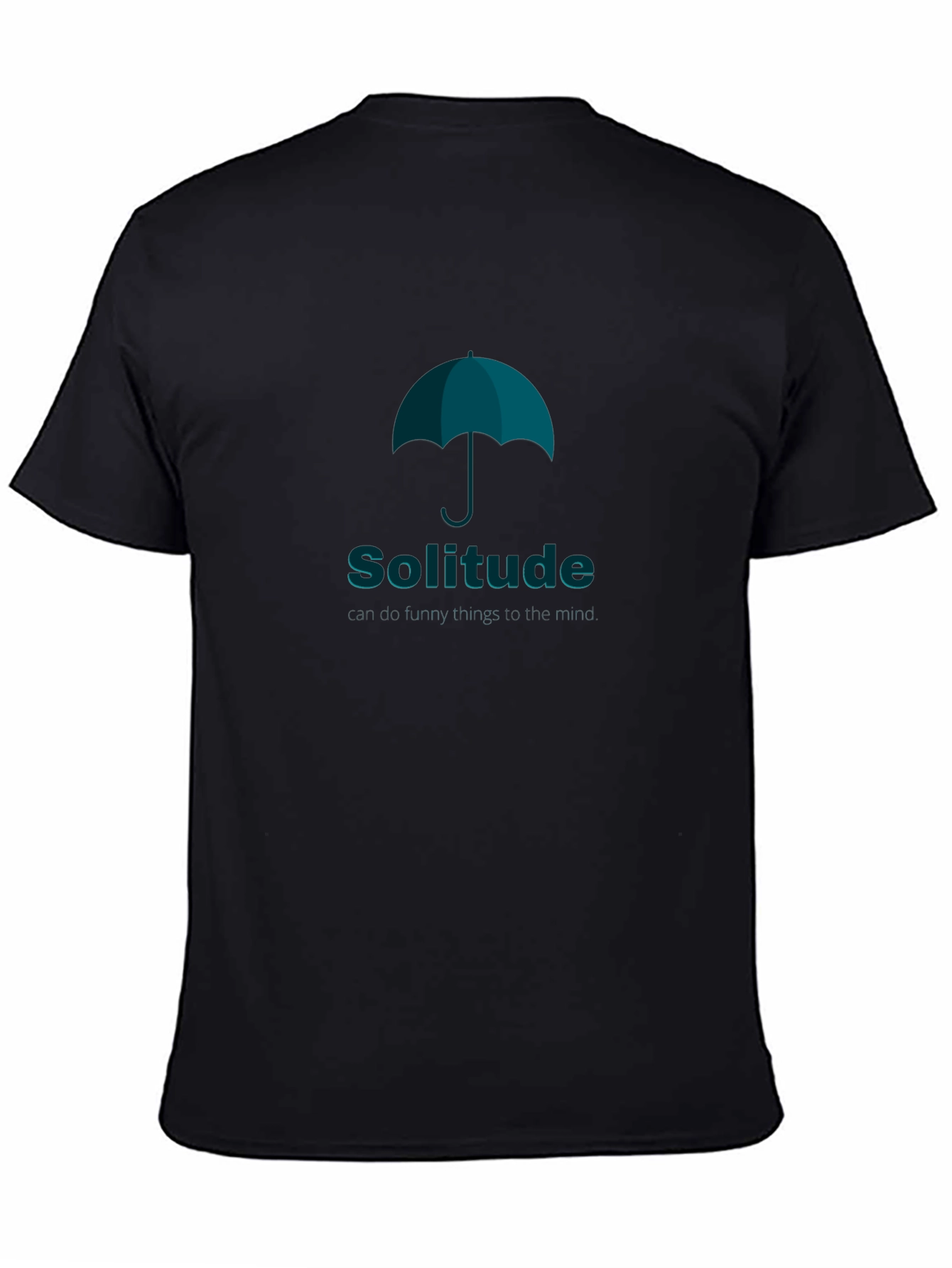 Solitude Umbrella Graphic Tee - Stylish Comfort