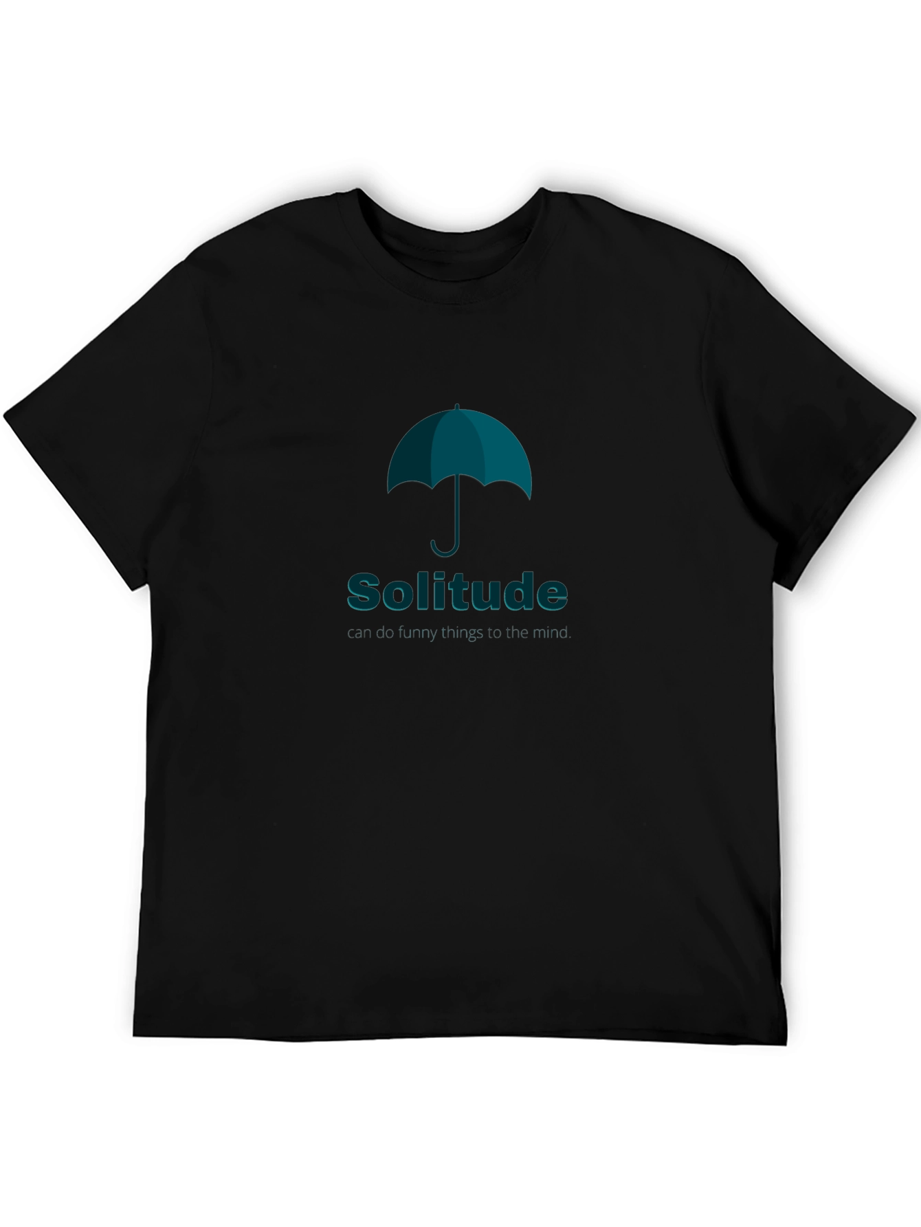 Solitude Umbrella Graphic Tee - Stylish Comfort