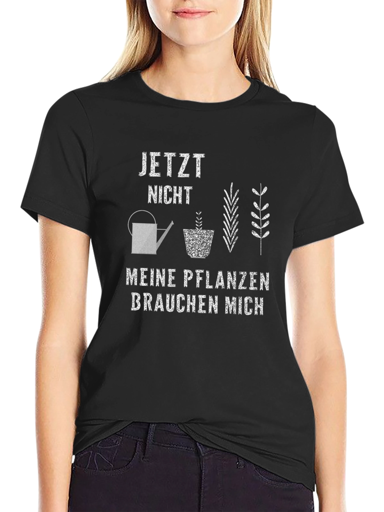 Plant Lover T-Shirt - Jetzt Nicht Meine Pflanzen