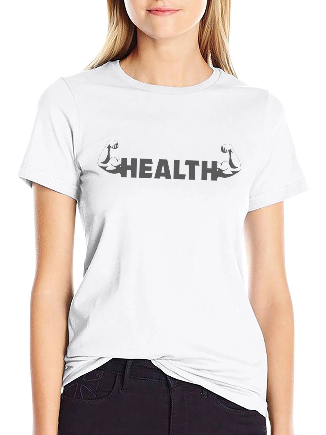 Health Fitness T-Shirt - Gym Motivation Tee