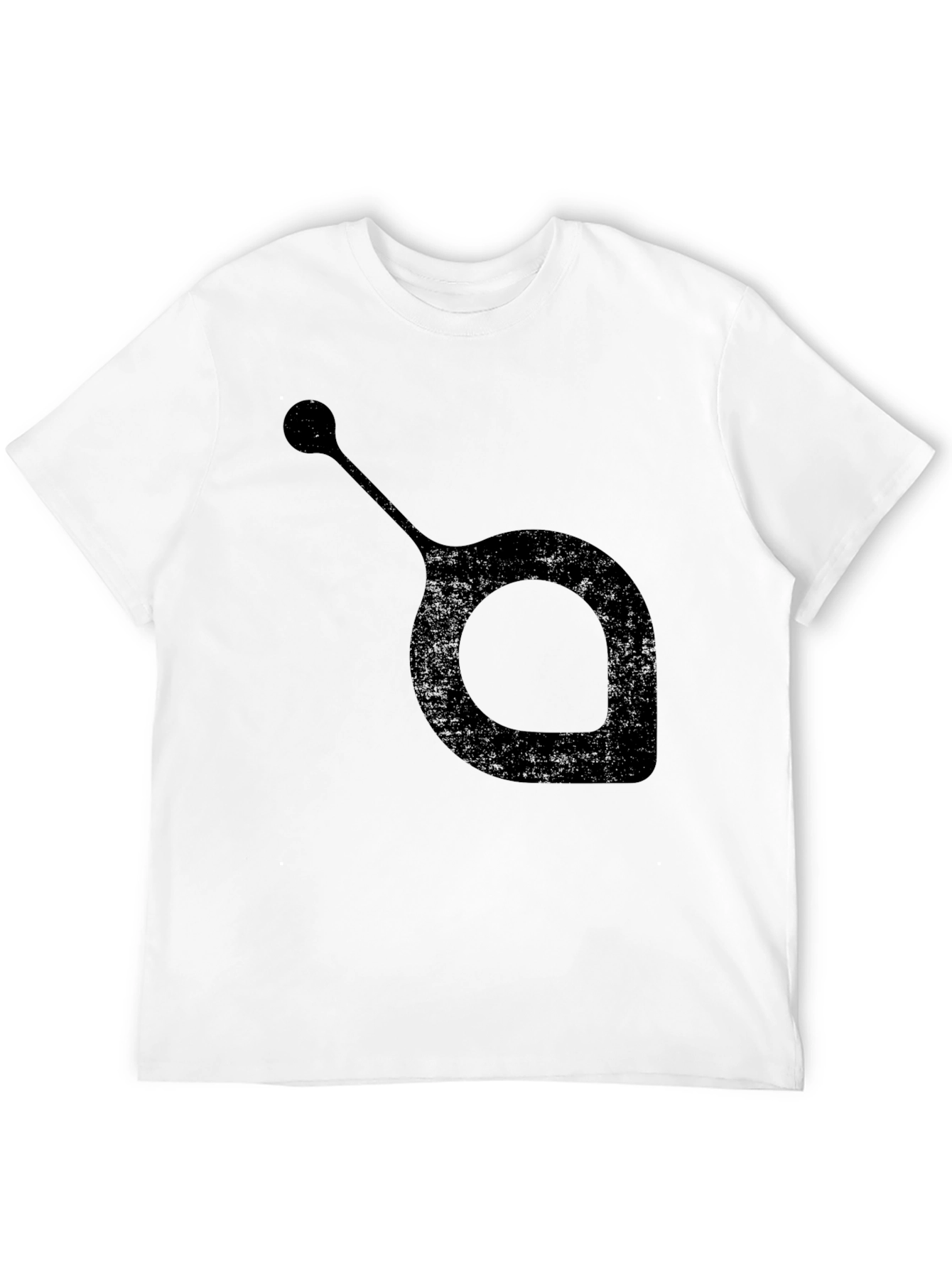 Abstract Design Black T-Shirt