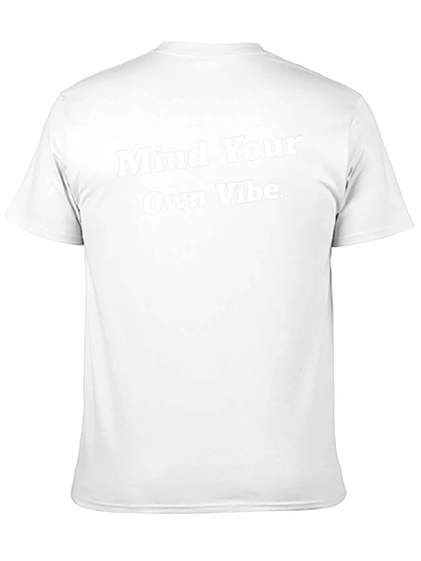 Mind Your Own Vibe Black Graphic Tee
