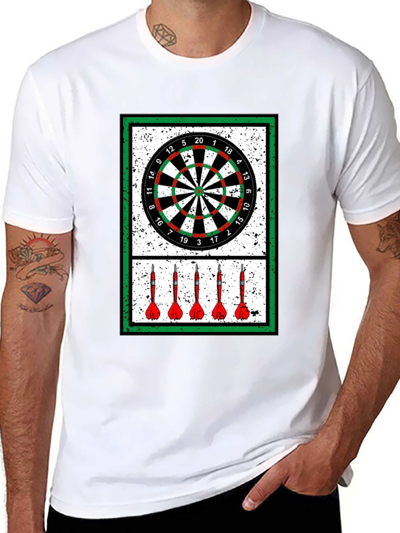 Darts Graphic Tee | Game Night Apparel