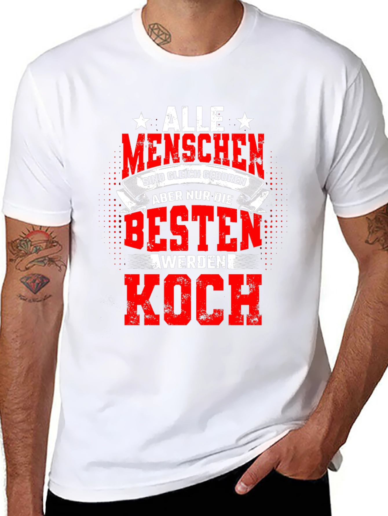 Chef Pride Tee - Alle Menschen Kochen T-Shirt