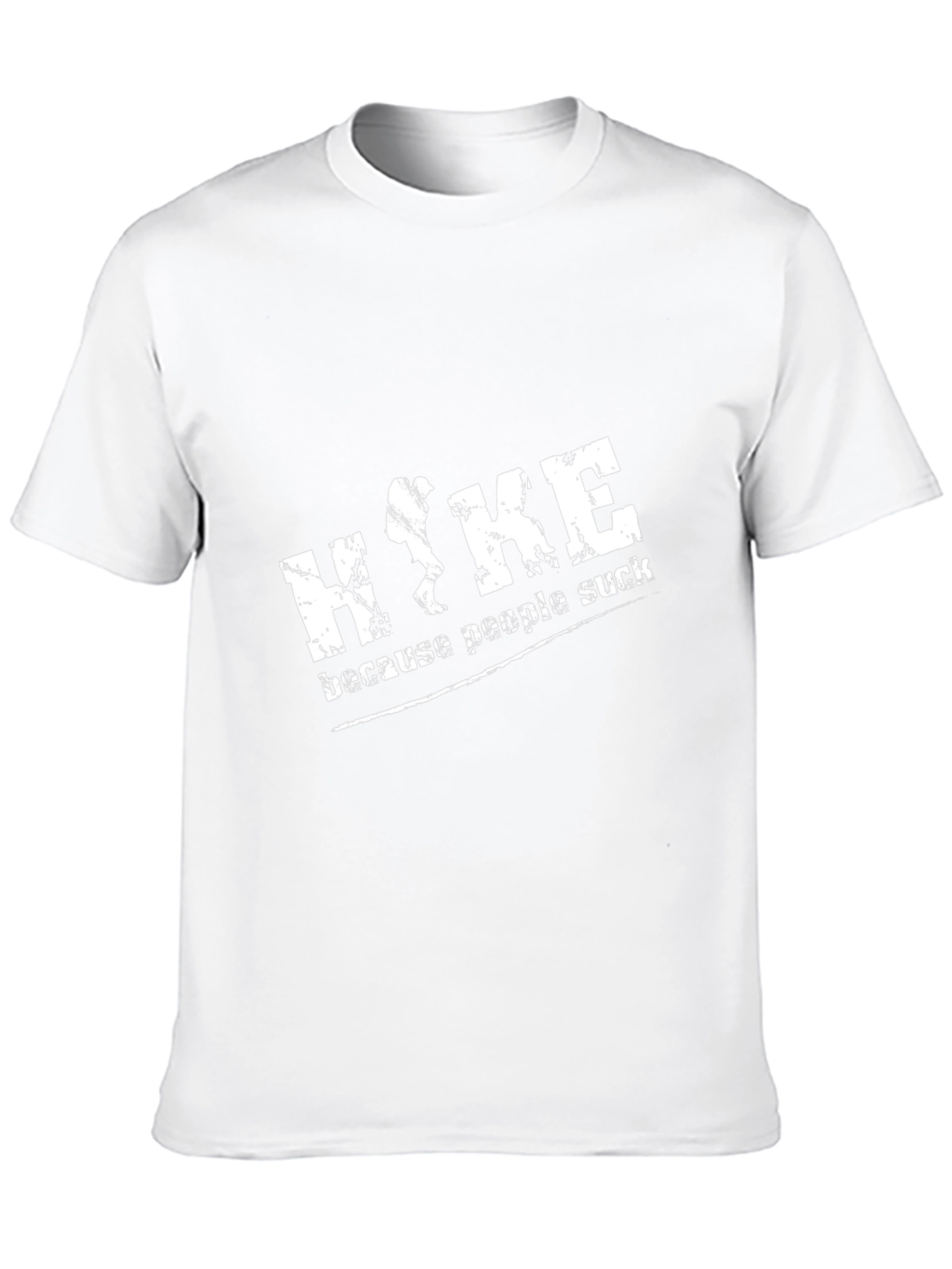 Hike Because People Suck Graphic Tee