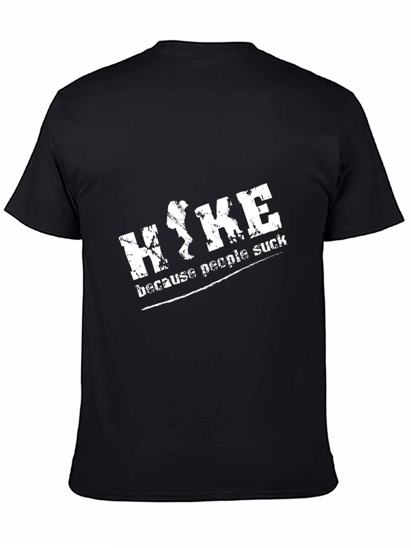 Hike Because People Suck Graphic Tee