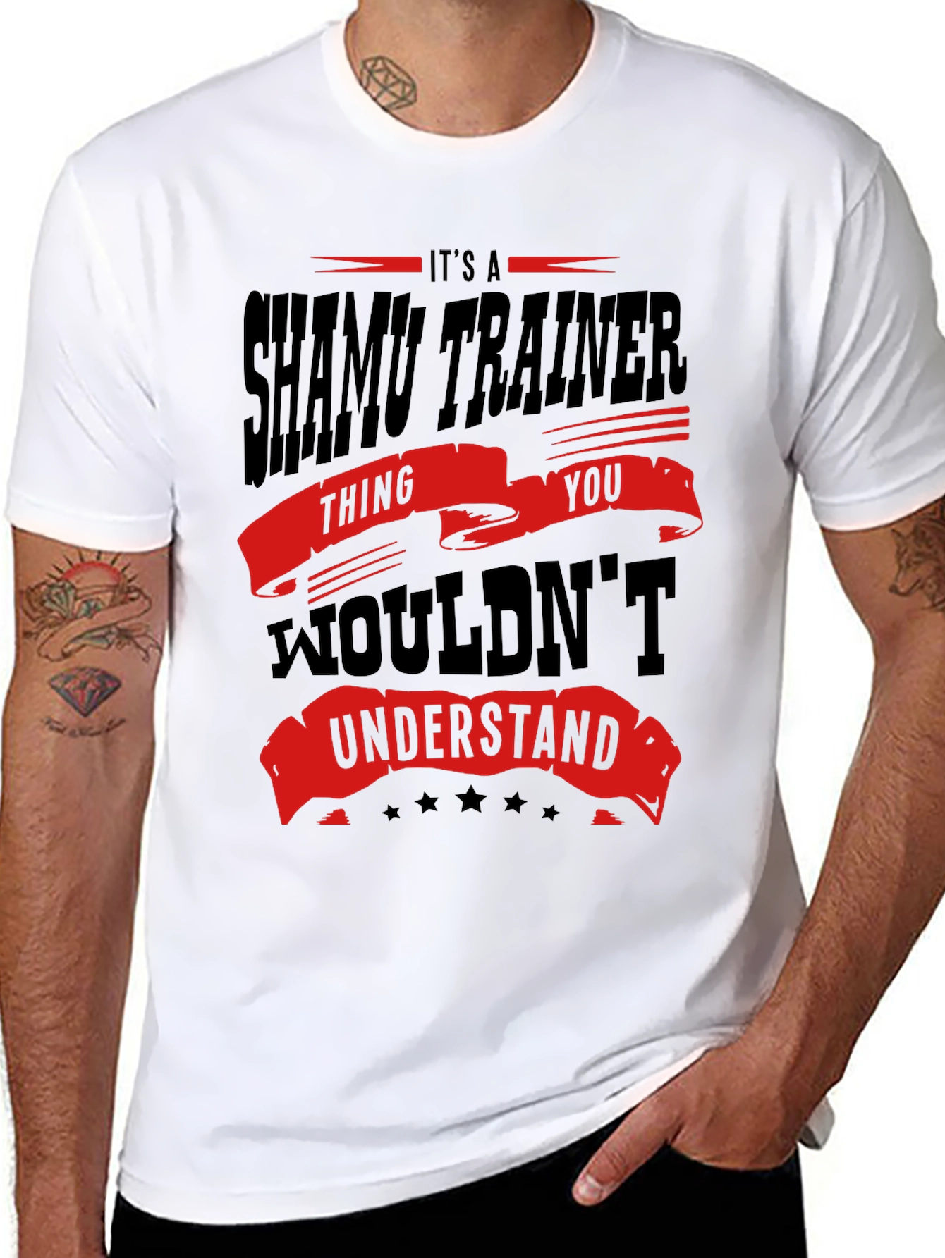 Shamu Trainer T-Shirt: Unique Design Comfortable Fit
