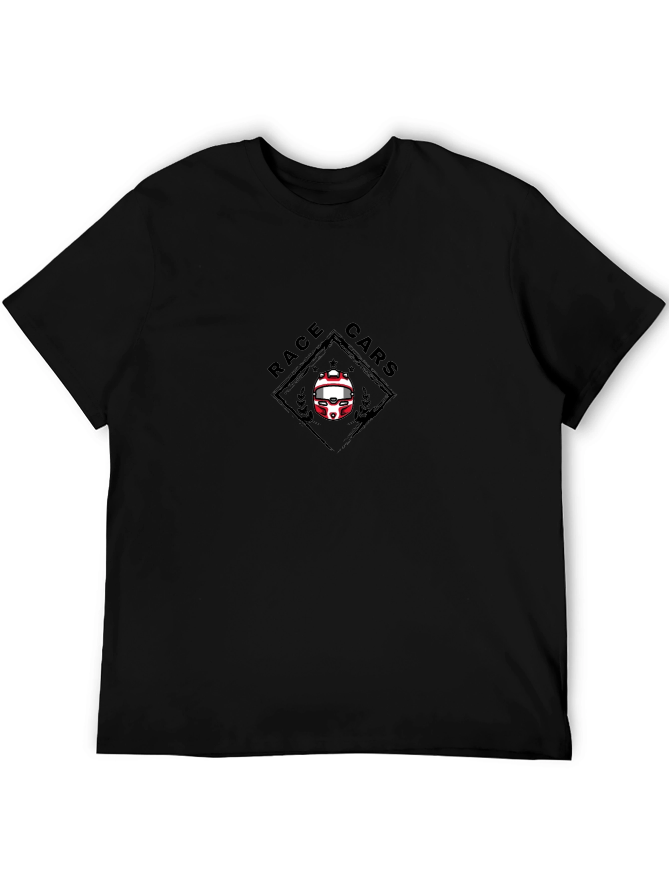 Race Cars Black T-Shirt