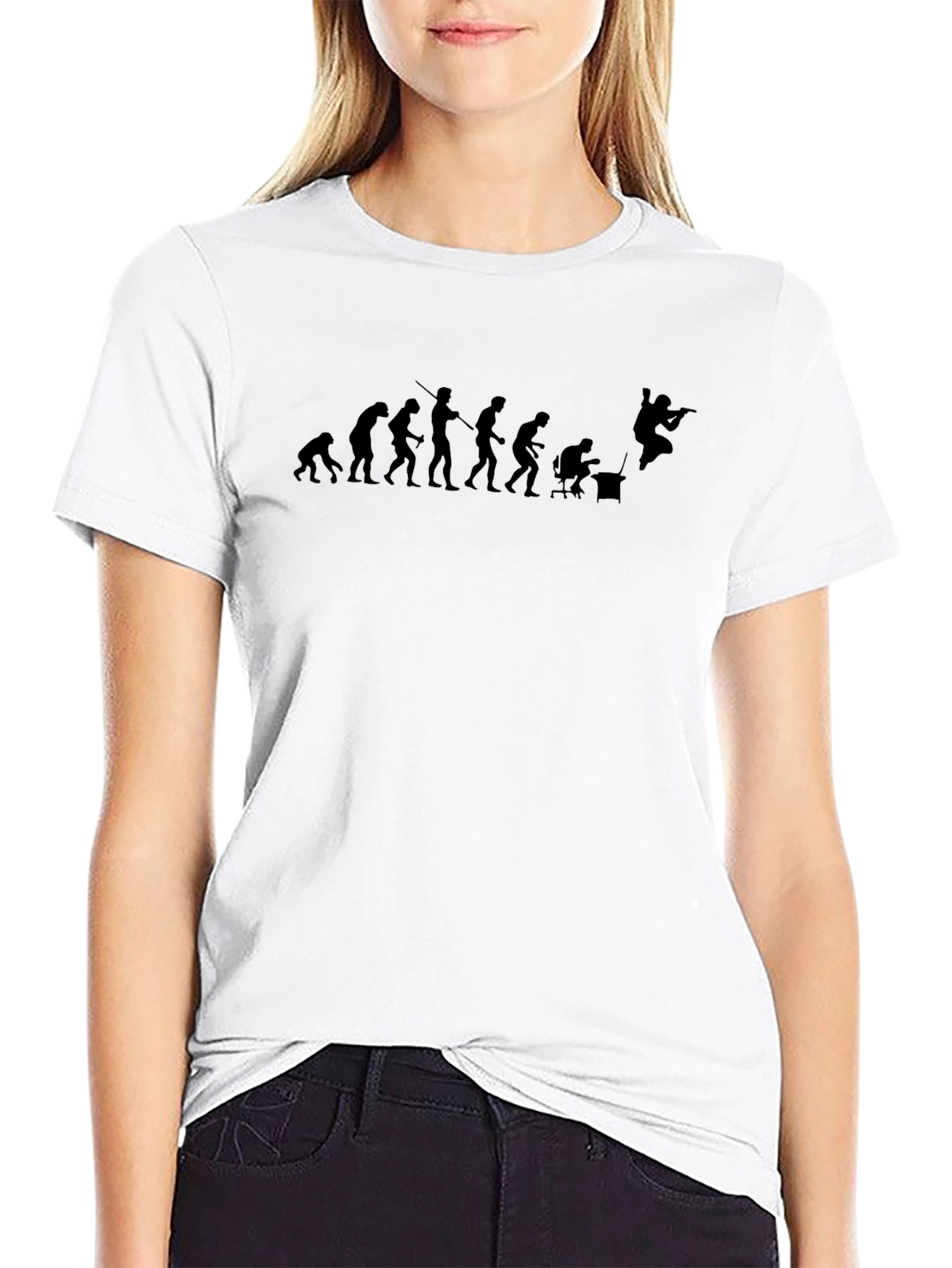 Evolution of Gaming T-Shirt - Black