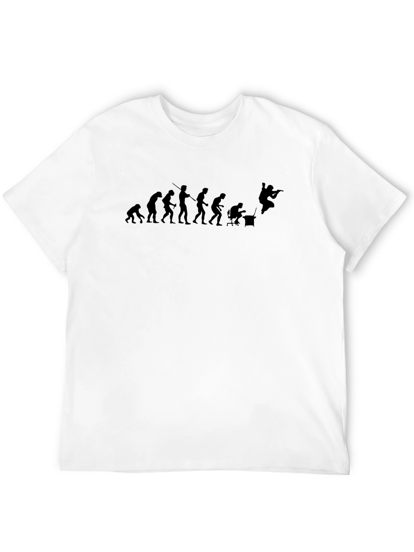 Evolution of Gaming T-Shirt - Black