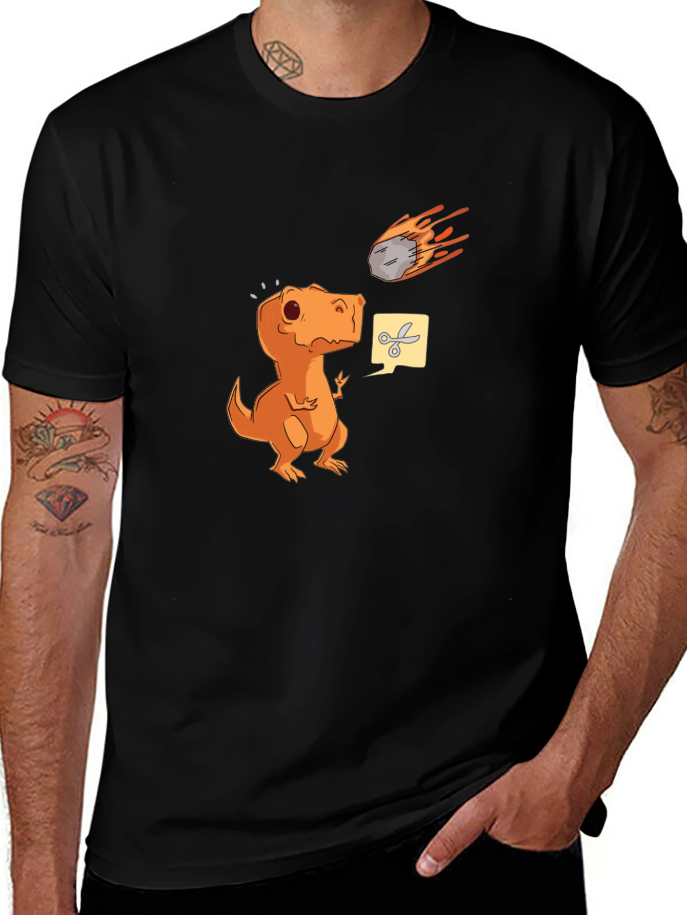 Dino T-Shirt - Meteor Scissors