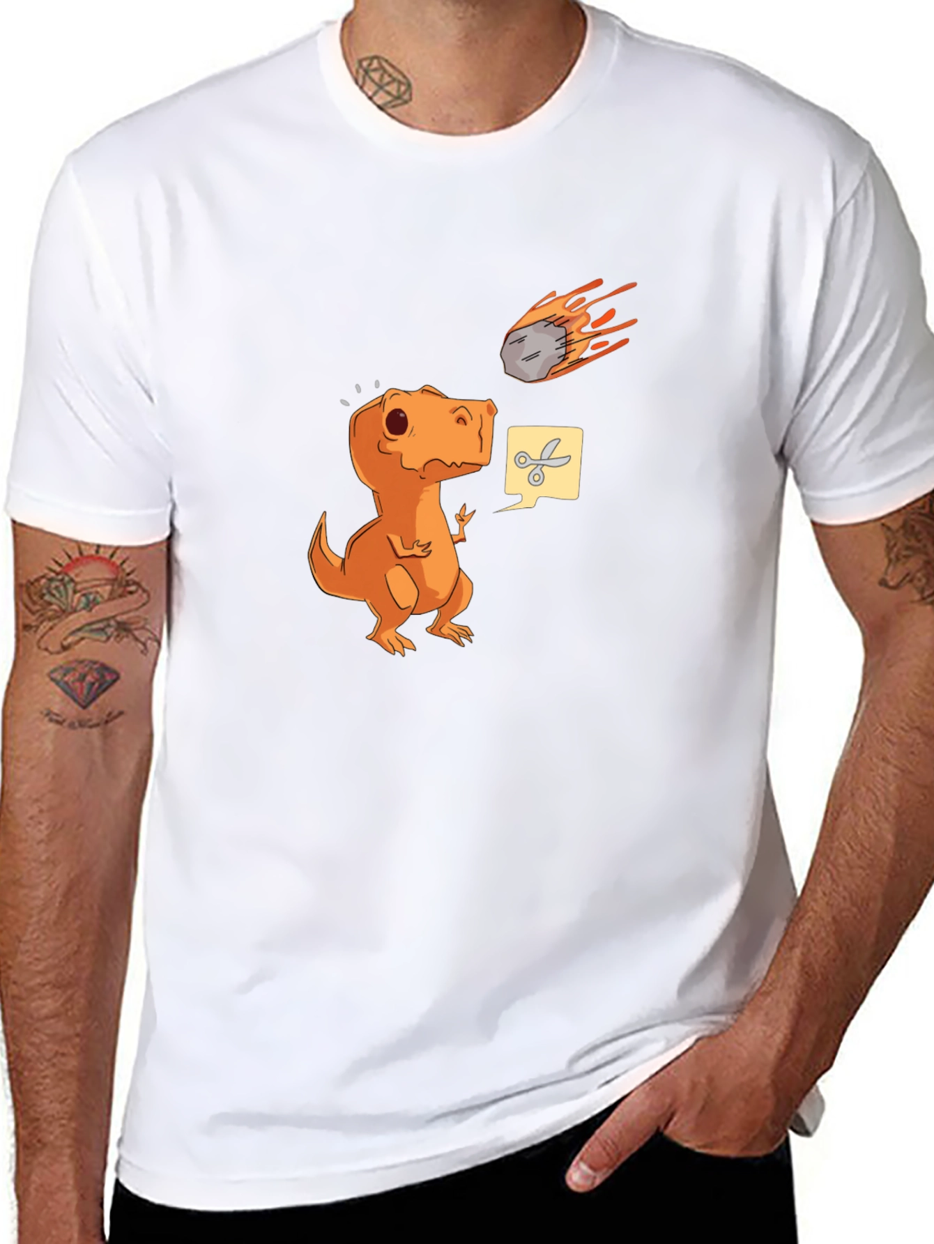 Dino T-Shirt - Meteor Scissors