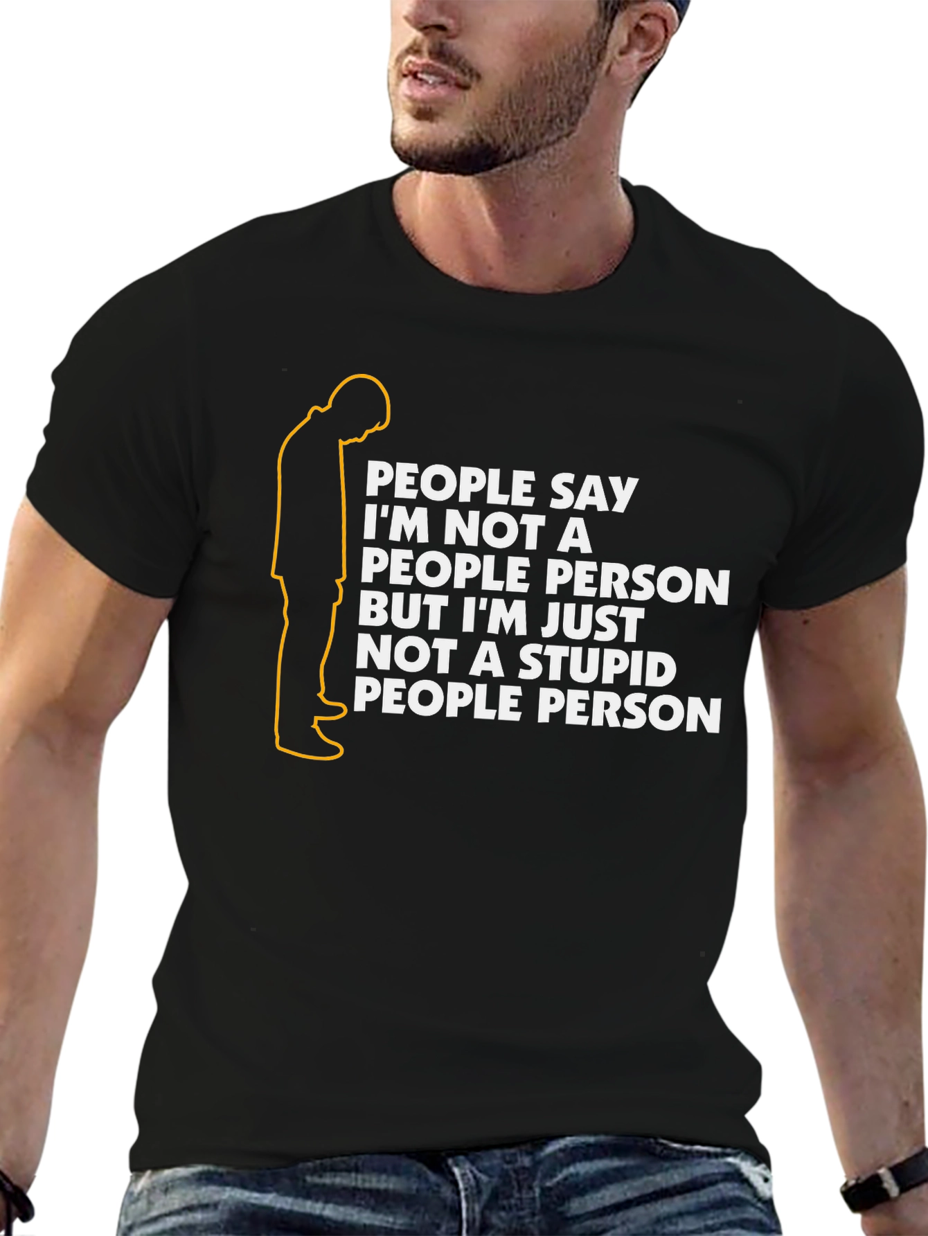Introvert Humor Graphic T-Shirt