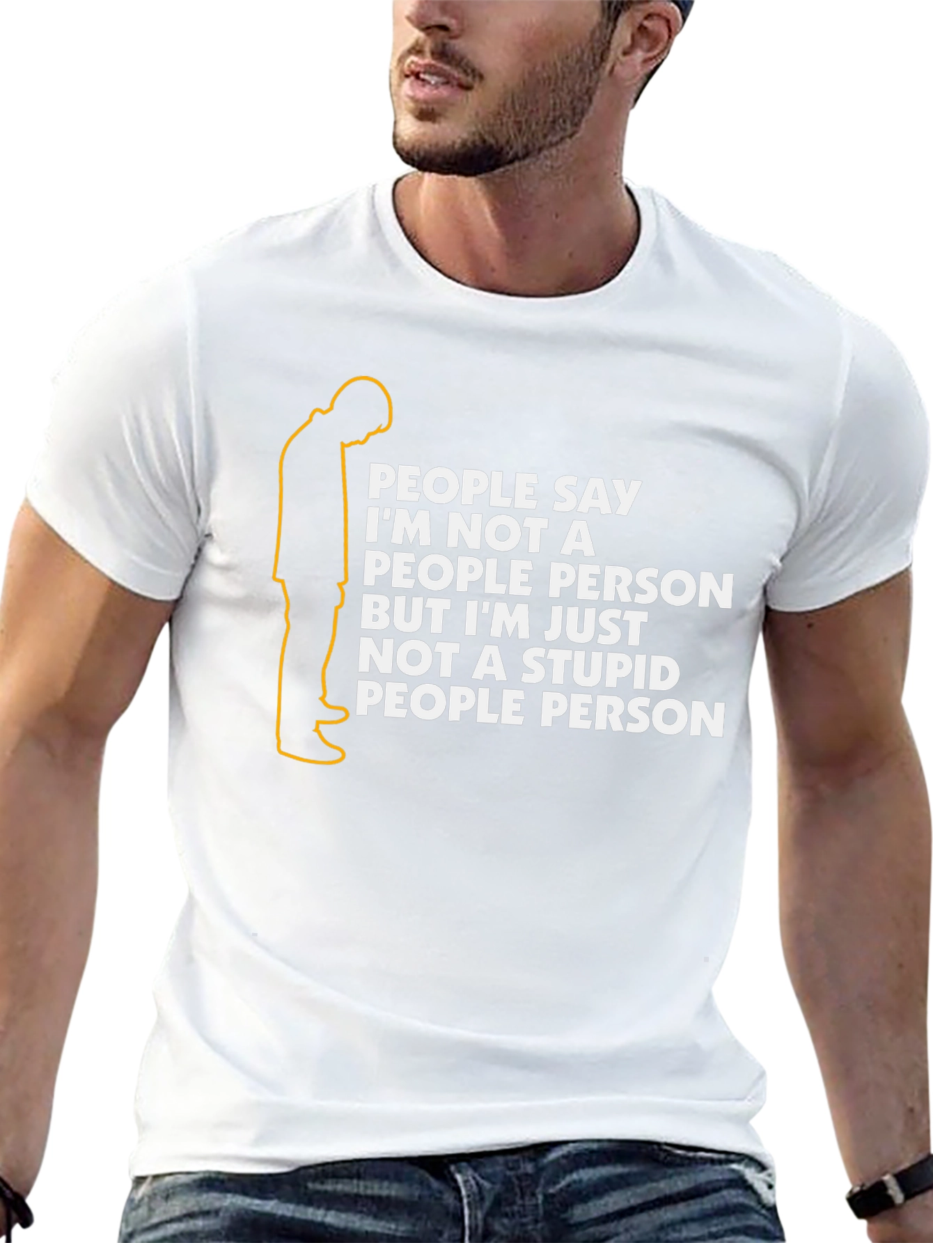 Introvert Humor Graphic T-Shirt