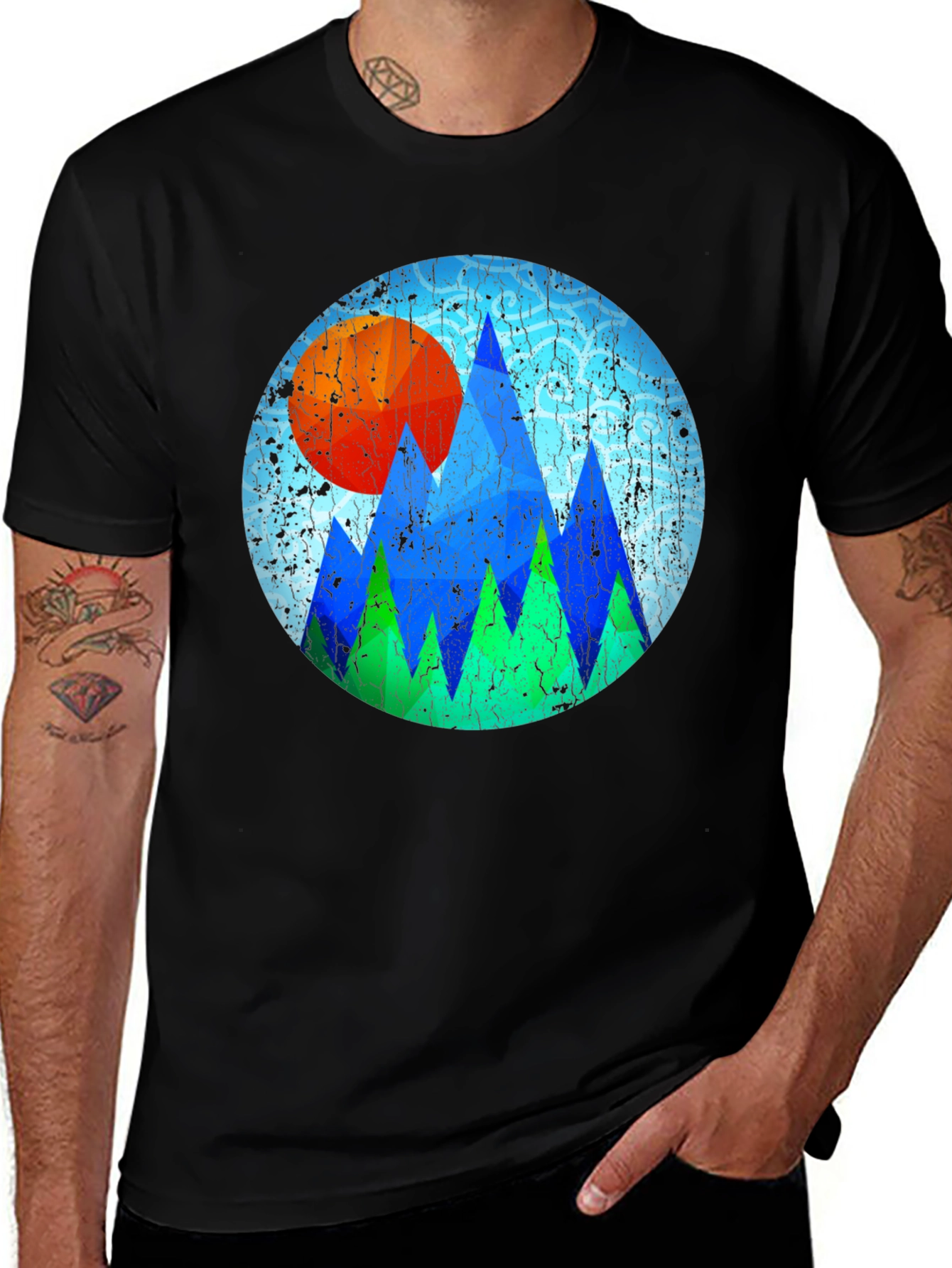 Mountain Sunset Graphic Tee