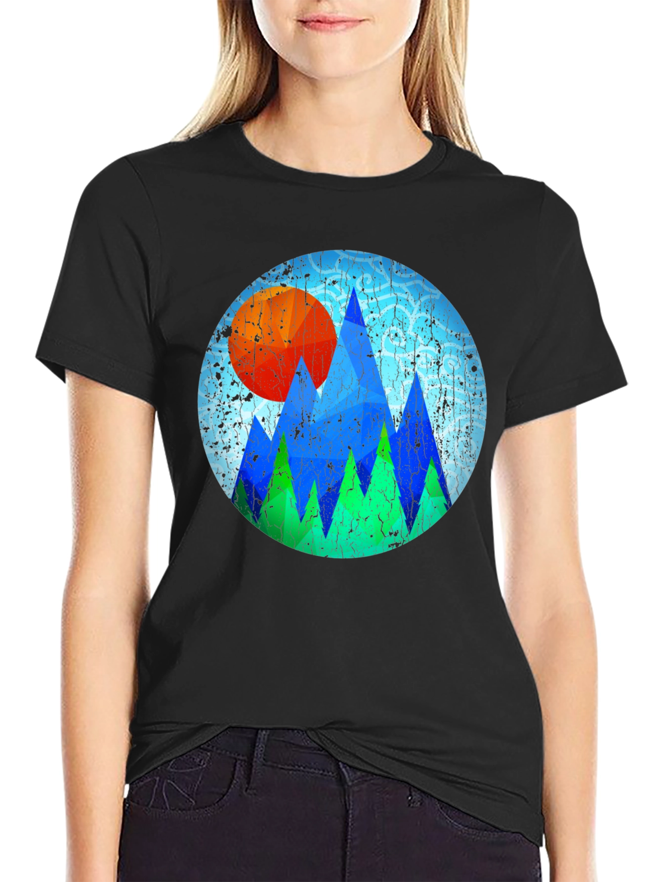 Mountain Sunset Graphic Tee