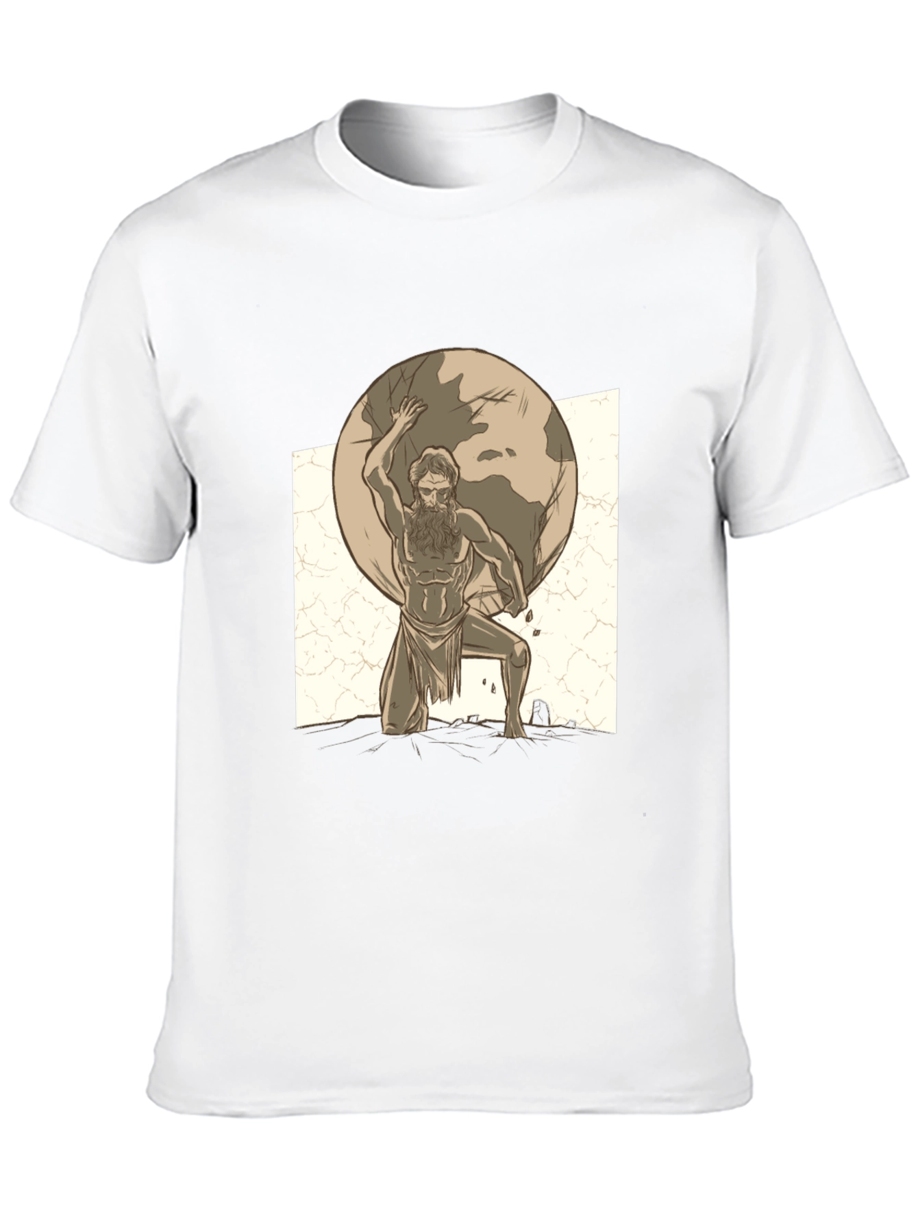 Atlas Graphic Tee - World on Your Shoulders
